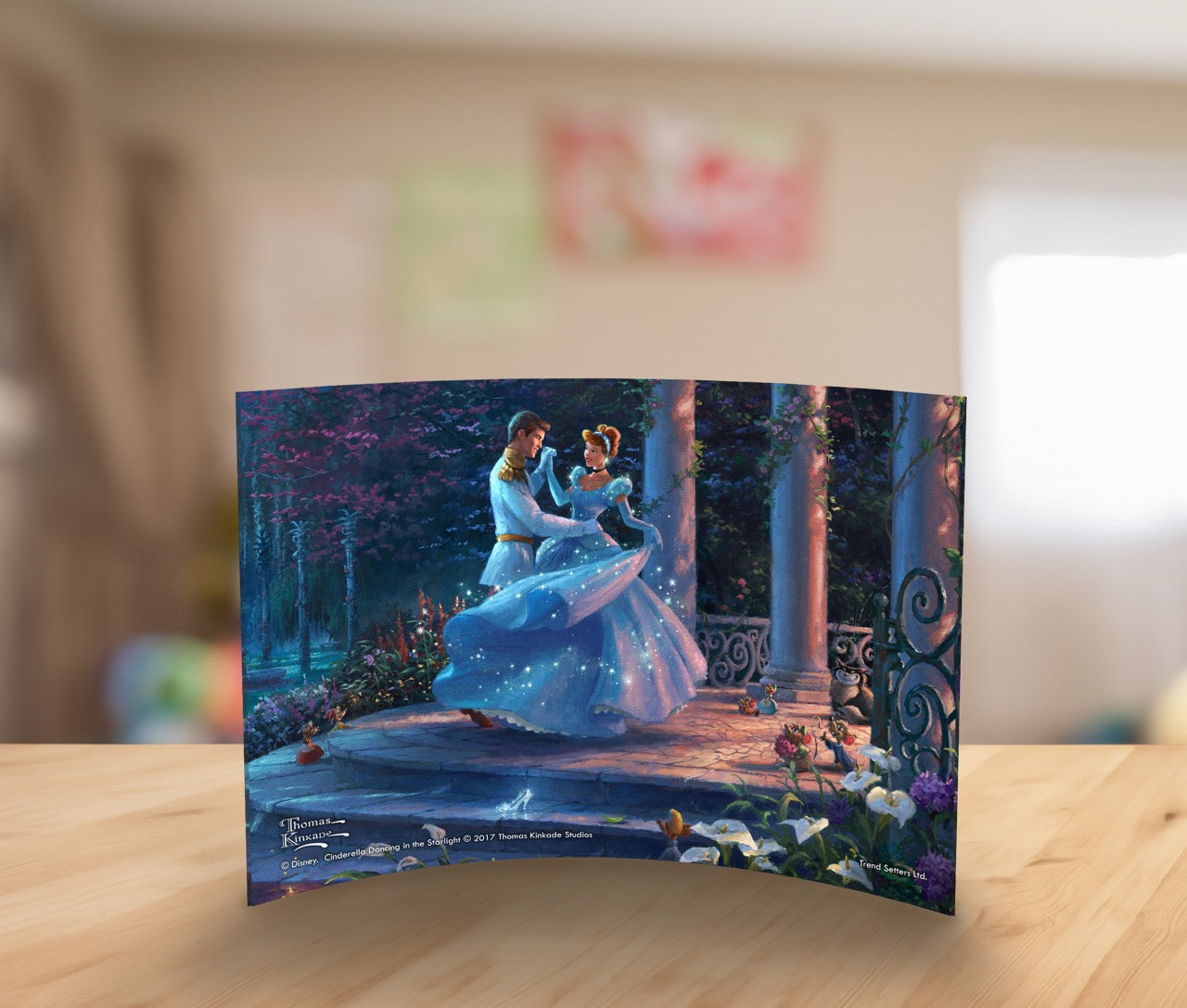 Disney (Cinderella Dancing in the Starlight) 7” x 5” Curved Acrylic Print ACP0705CUR166