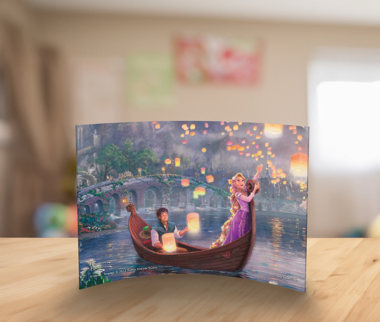 Disney (Tangled) 7” x 5” Curved Acrylic Print ACP0705CUR170