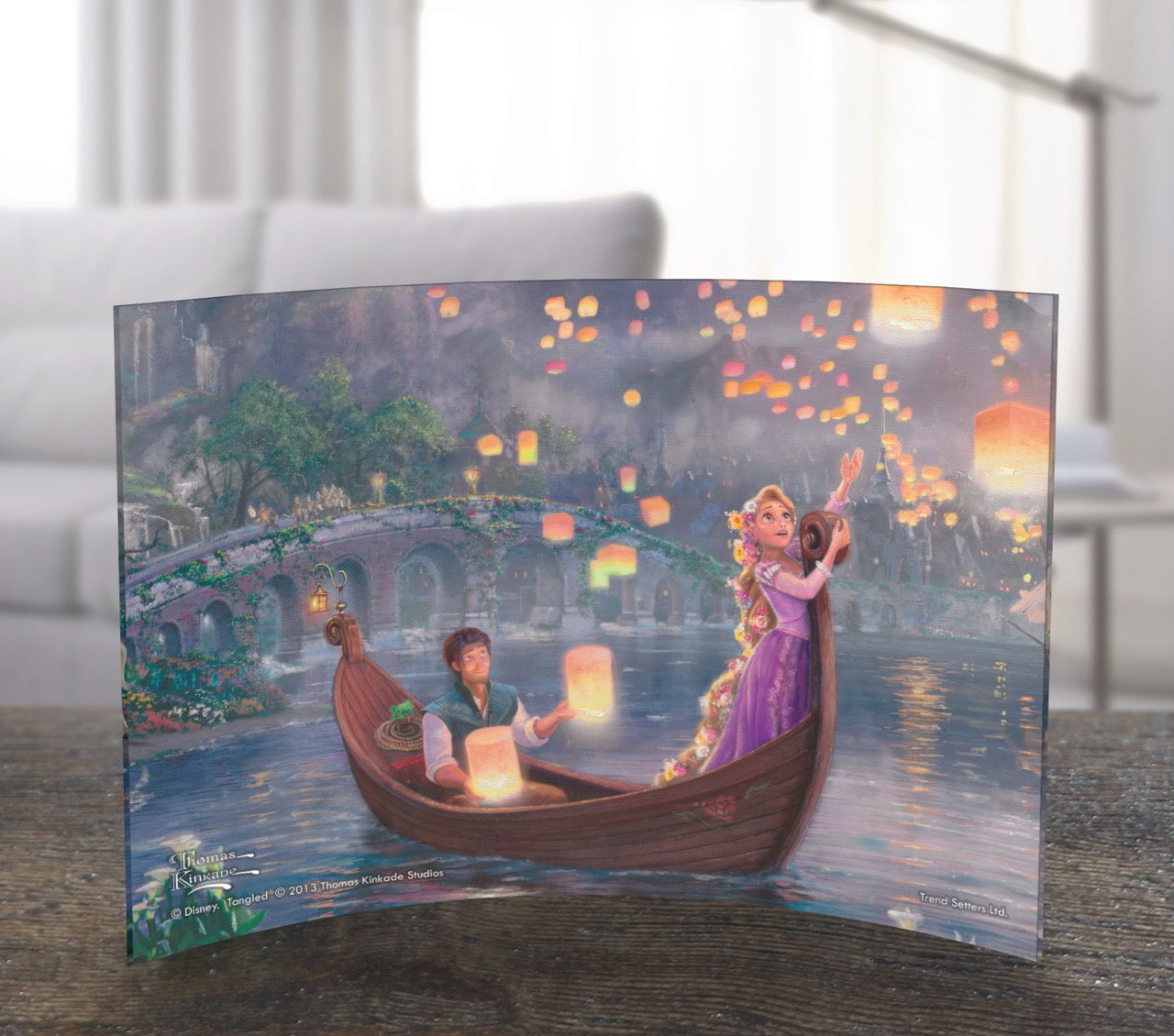 Disney (Tangled) 7” x 5” Curved Acrylic Print ACP0705CUR170