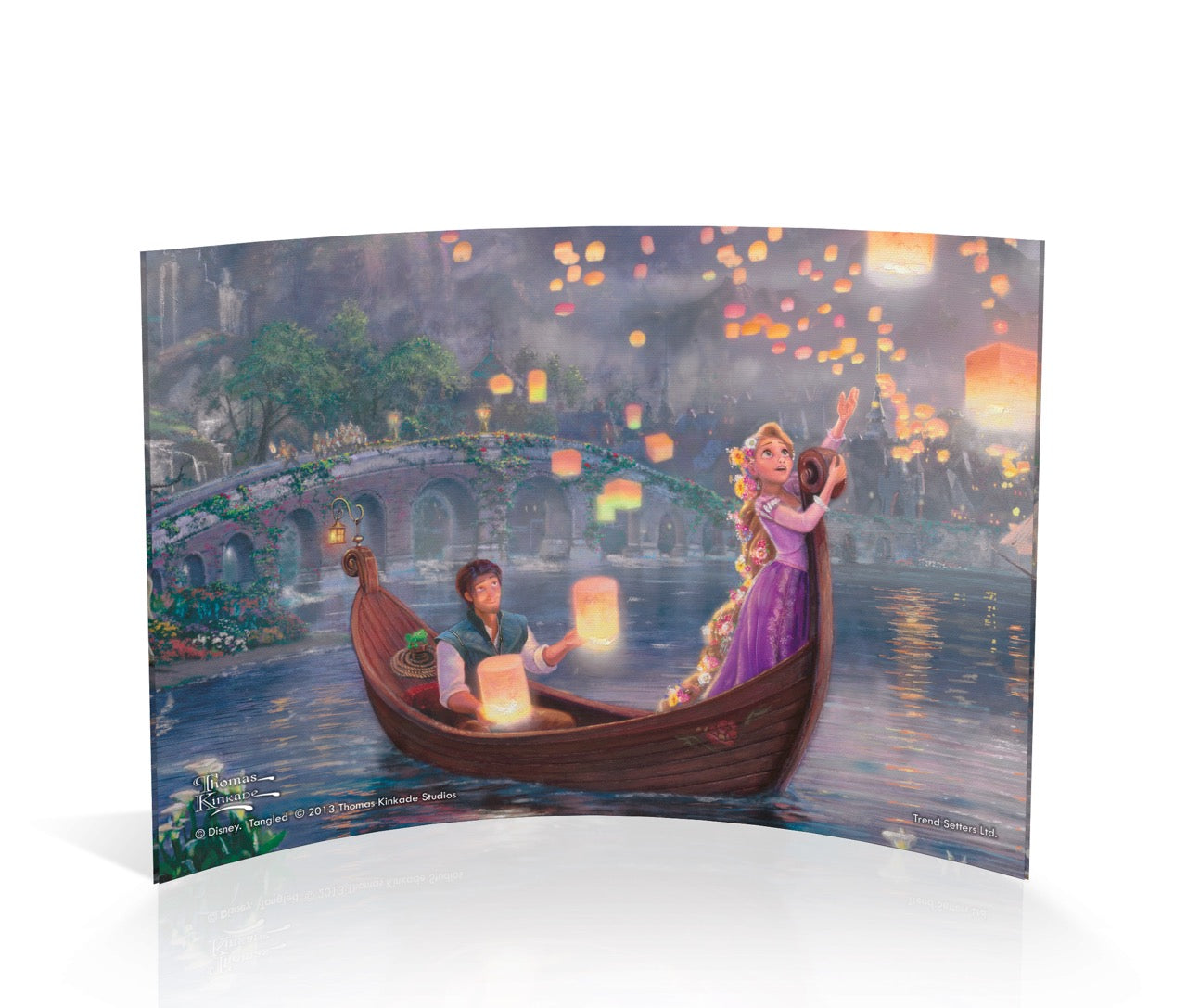 Disney (Tangled) 7” x 5” Curved Acrylic Print ACP0705CUR170