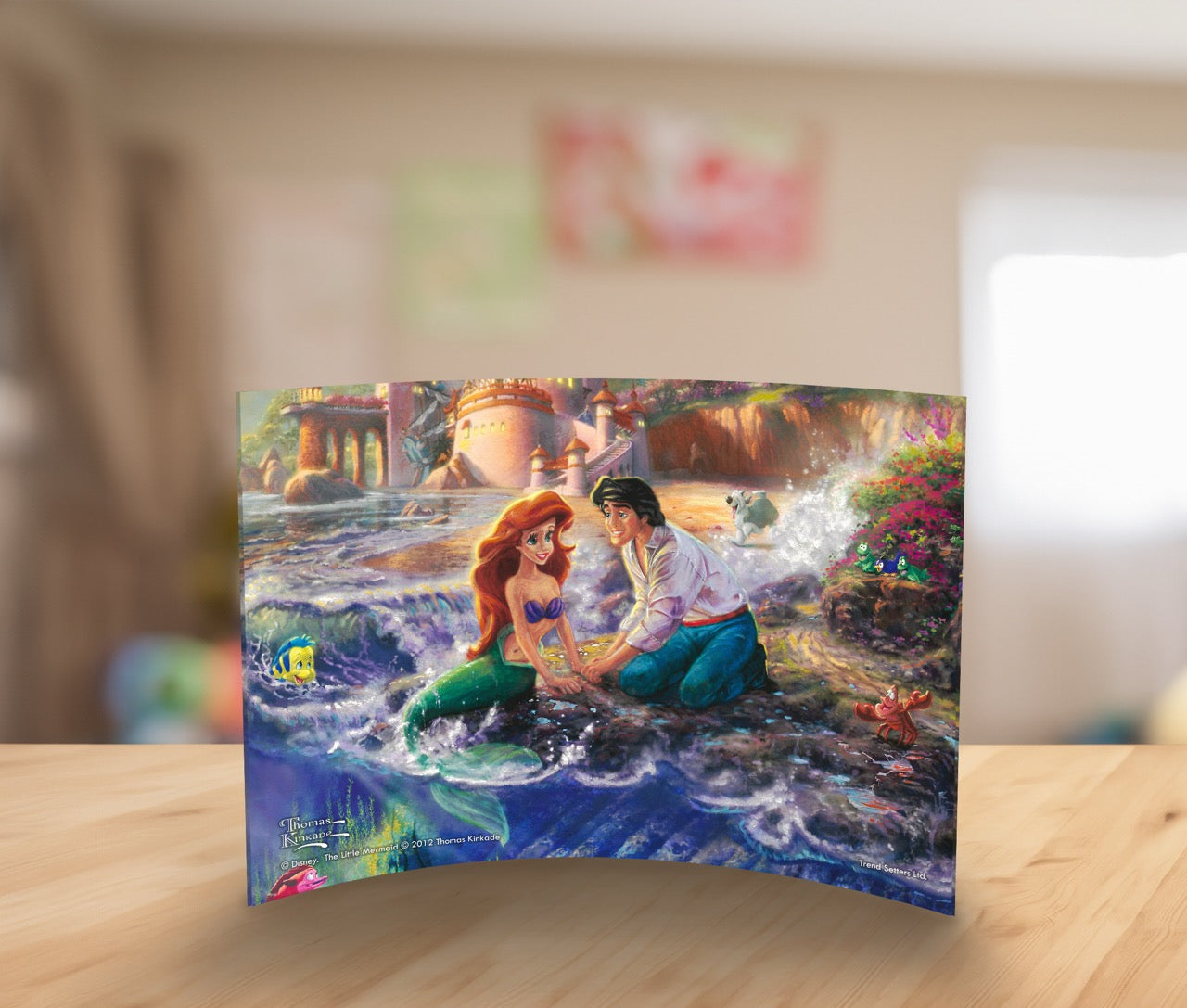 Disney (The Little Mermaid) 7” x 5” Curved Acrylic Print ACP0705CUR171