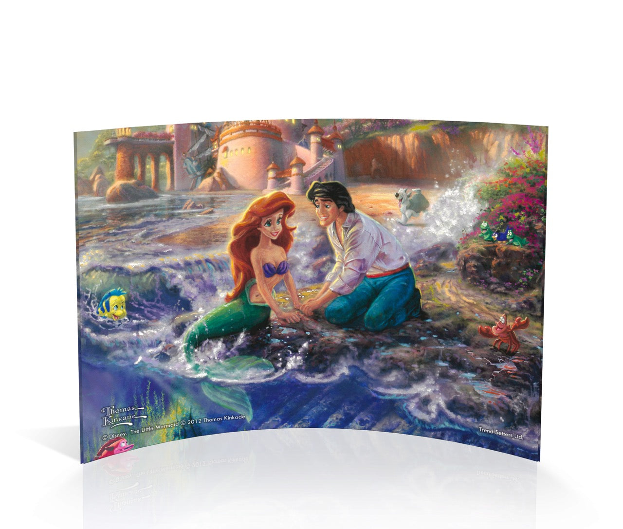 Disney (The Little Mermaid) 7” x 5” Curved Acrylic Print ACP0705CUR171