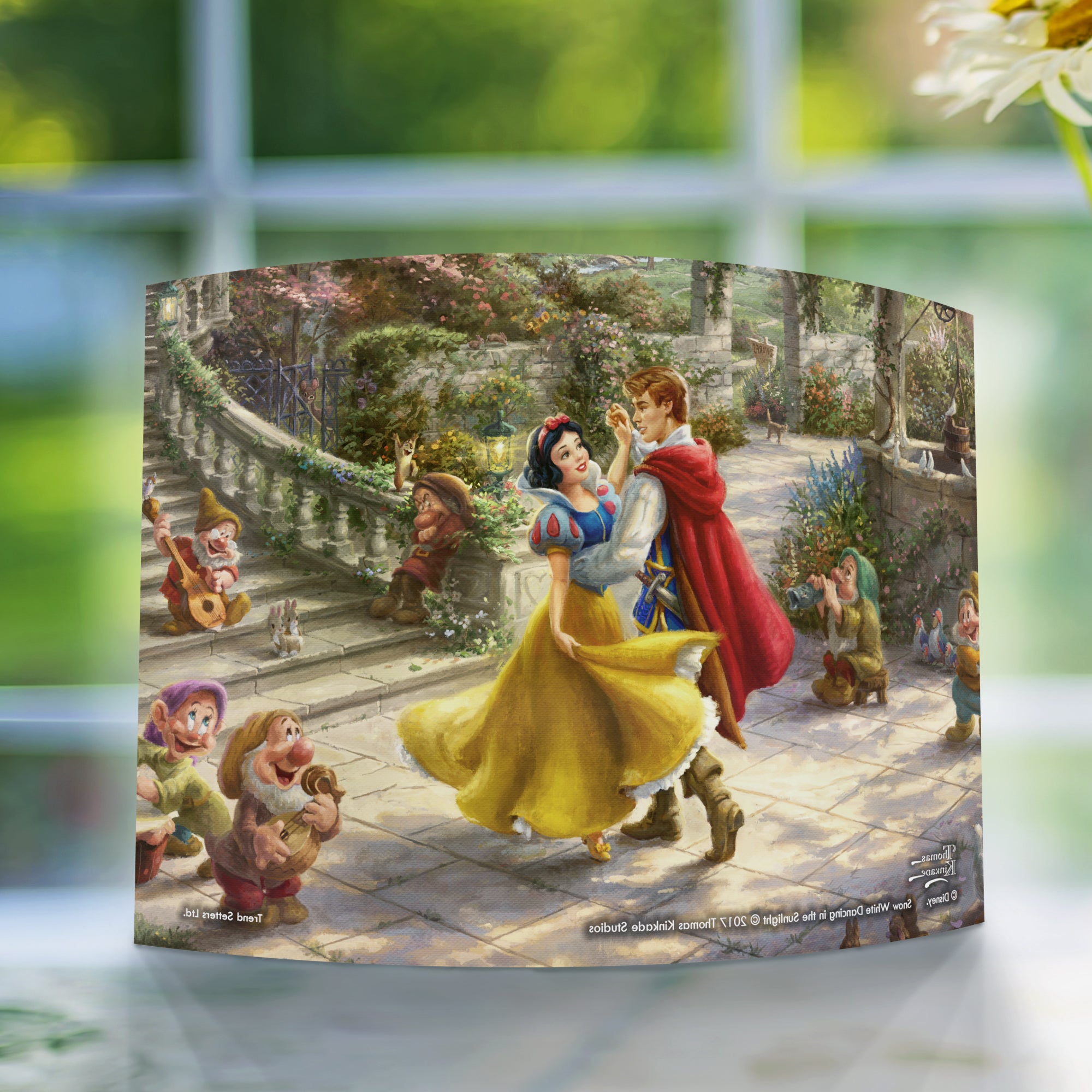 Disney (Snow White Dancing in the Sunlight) 7" x 5" Curved Acrylic Print ACP0705CUR330
