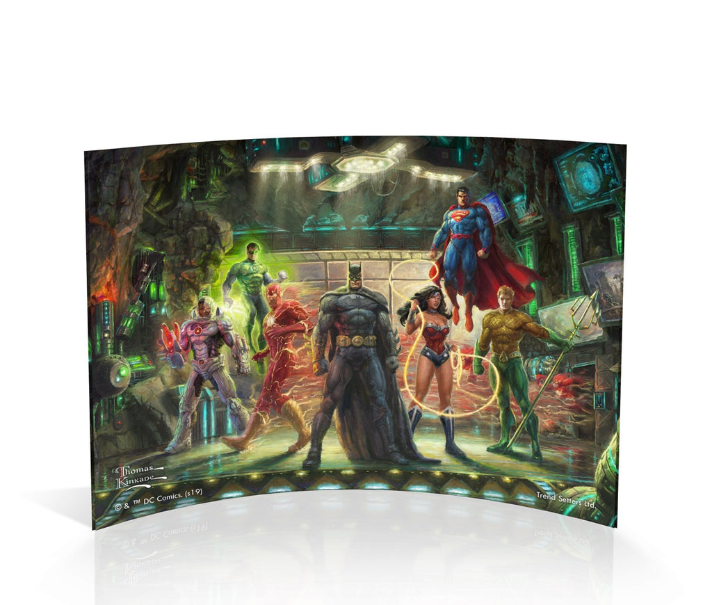 DC Comics TKS (The Justice League) 7” x 5” Curved Acrylic Print ACP0705CUR372