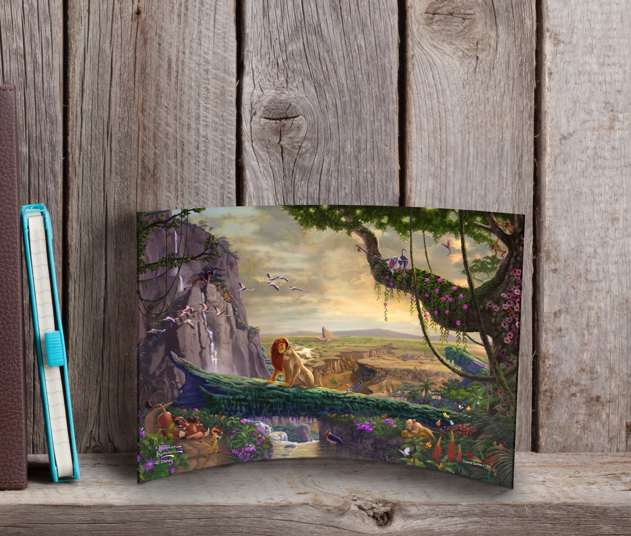 Disney (Lion King Return to Pride Rock) 7” x 5” Curved Acrylic Print ACP0705CUR480