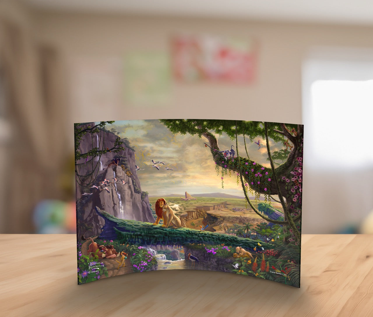 Disney (Lion King Return to Pride Rock) 7” x 5” Curved Acrylic Print ACP0705CUR480