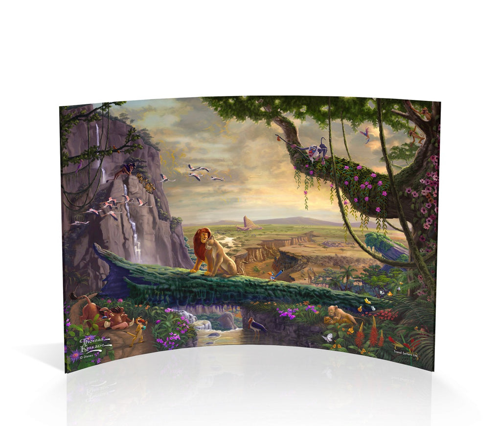 Disney (Lion King Return to Pride Rock) 7” x 5” Curved Acrylic Print ACP0705CUR480