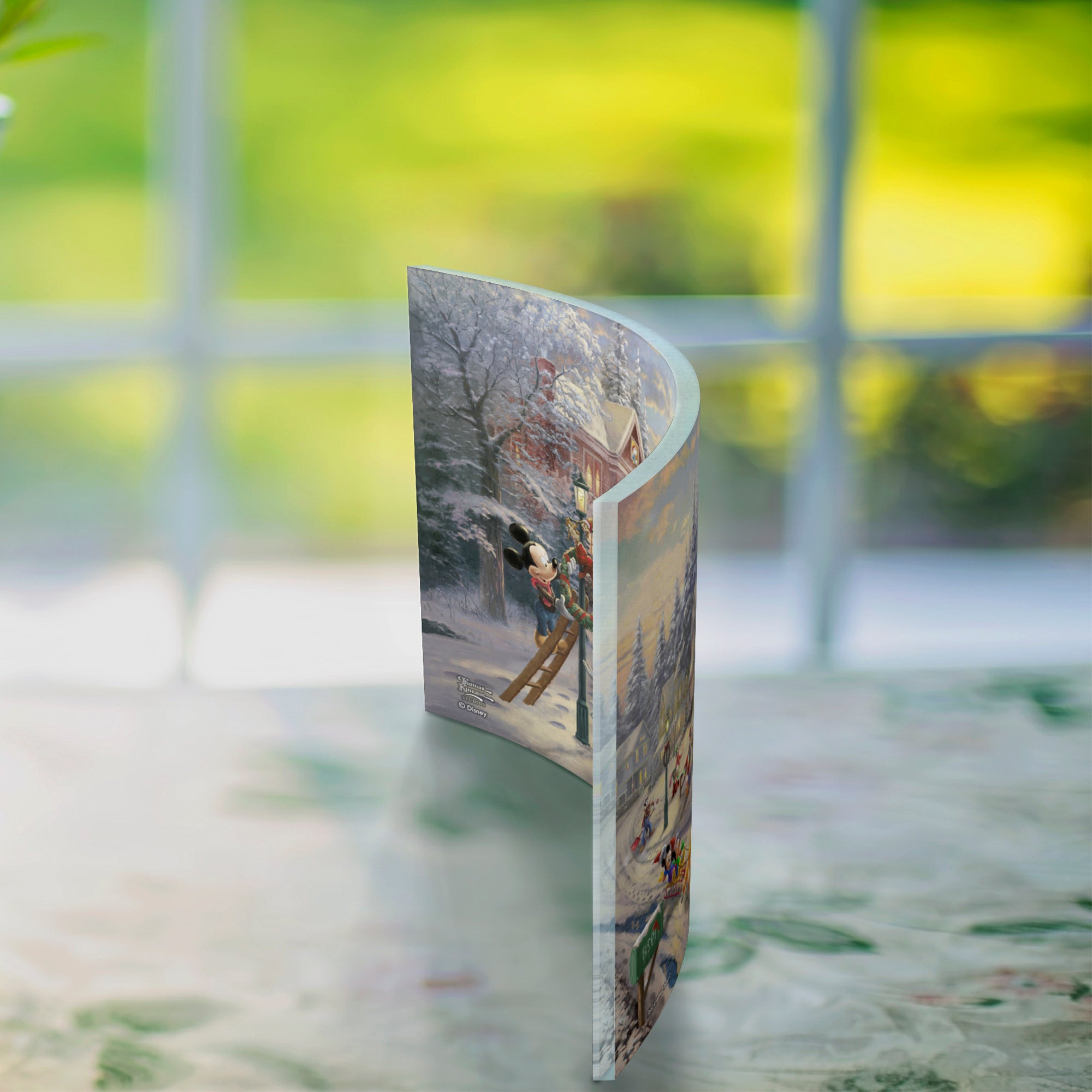 Disney (Mickeys Victorian Christmas) 7" x 5" Curved Acrylic Print ACP0705CUR499