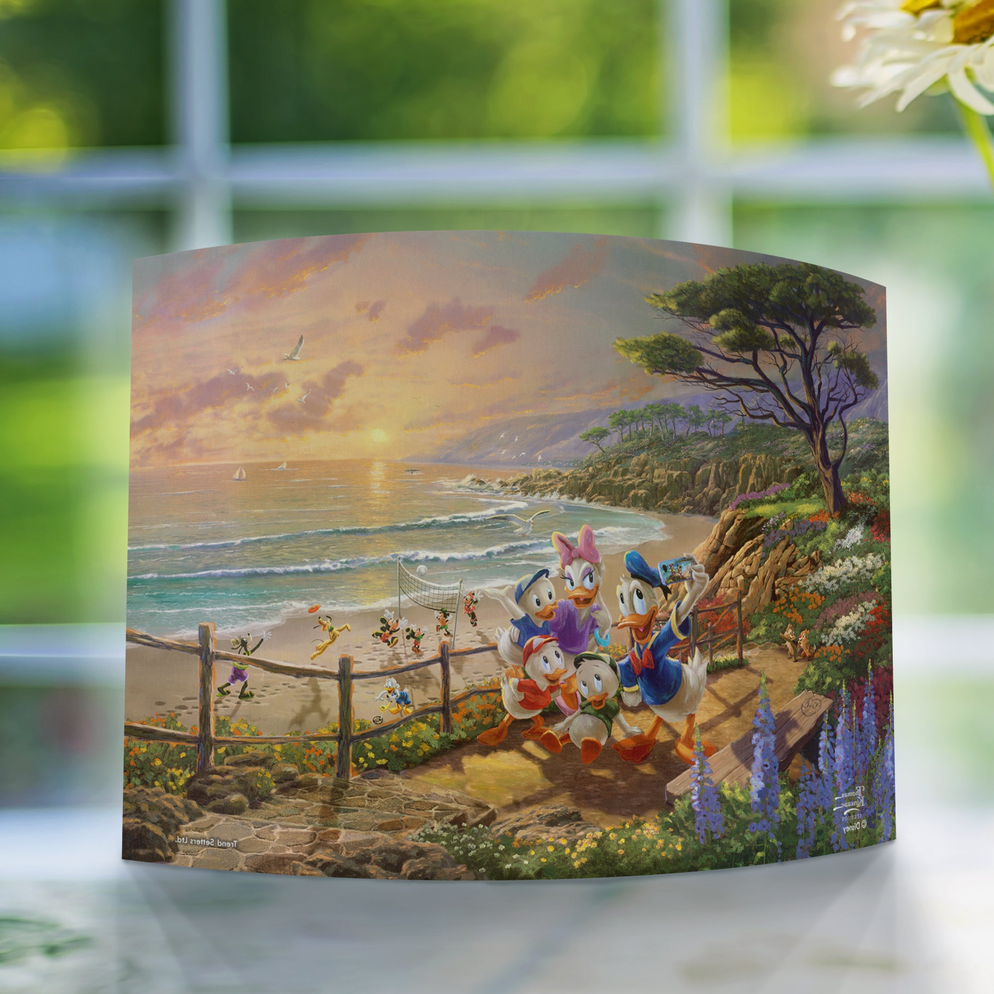 Disney (Donald and Daisy - A Duck Day Afternoon) 7" x 5" Curved Acrylic Print ACP0705CUR618