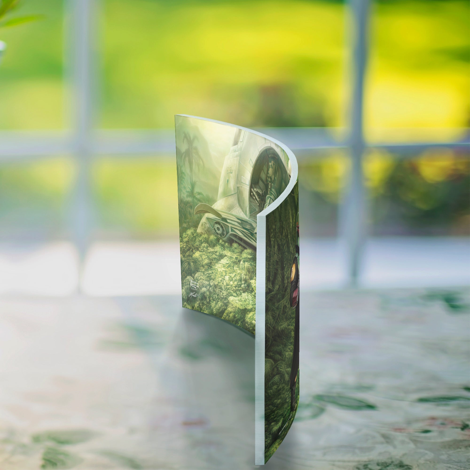 Star Wars (The Mandalorian - Brothers in Arms) 10" x 7" Curved Acrylic Print ACP1007CUR764