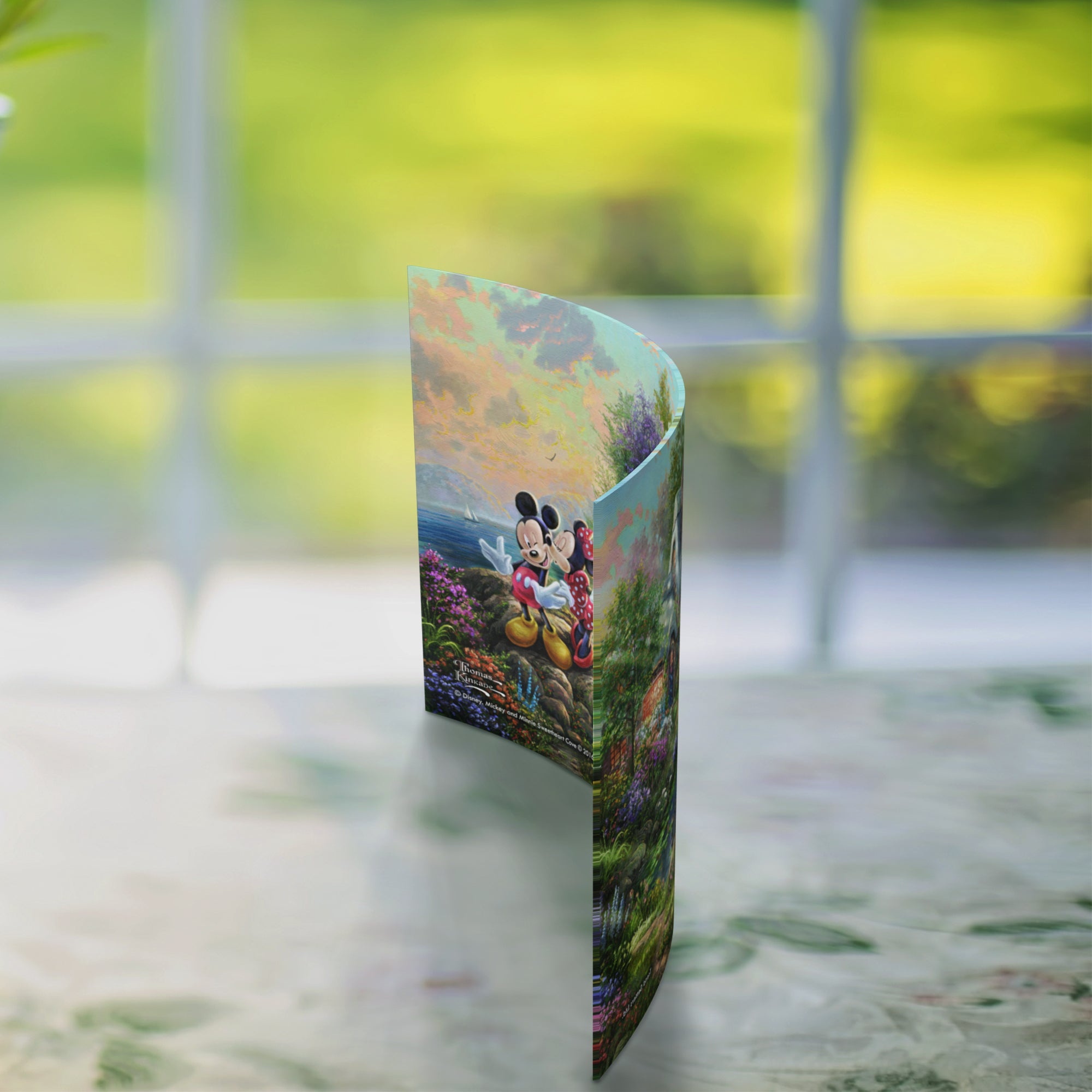 Disney (Mickey and Minnie Sweetheart Cove) 10" x 7" Curved Acrylic Print ACP1007CUR058