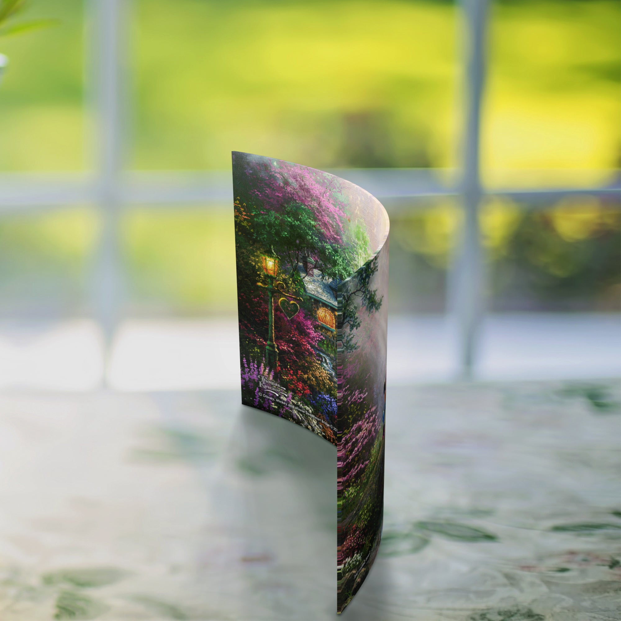 Disney (Mickey and Minnie Sweetheart Bridge) 10" x 7" Curved Acrylic Print ACP1007CUR061