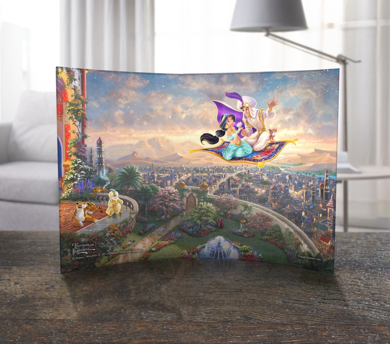 Disney (Aladdin) 10” x 7” Curved Acrylic Print ACP1007CUR089