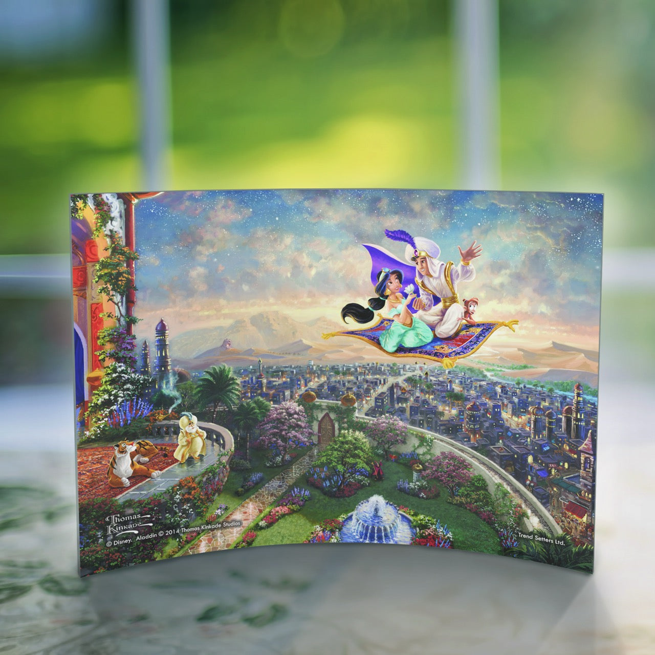 Disney (Aladdin) 10” x 7” Curved Acrylic Print ACP1007CUR089