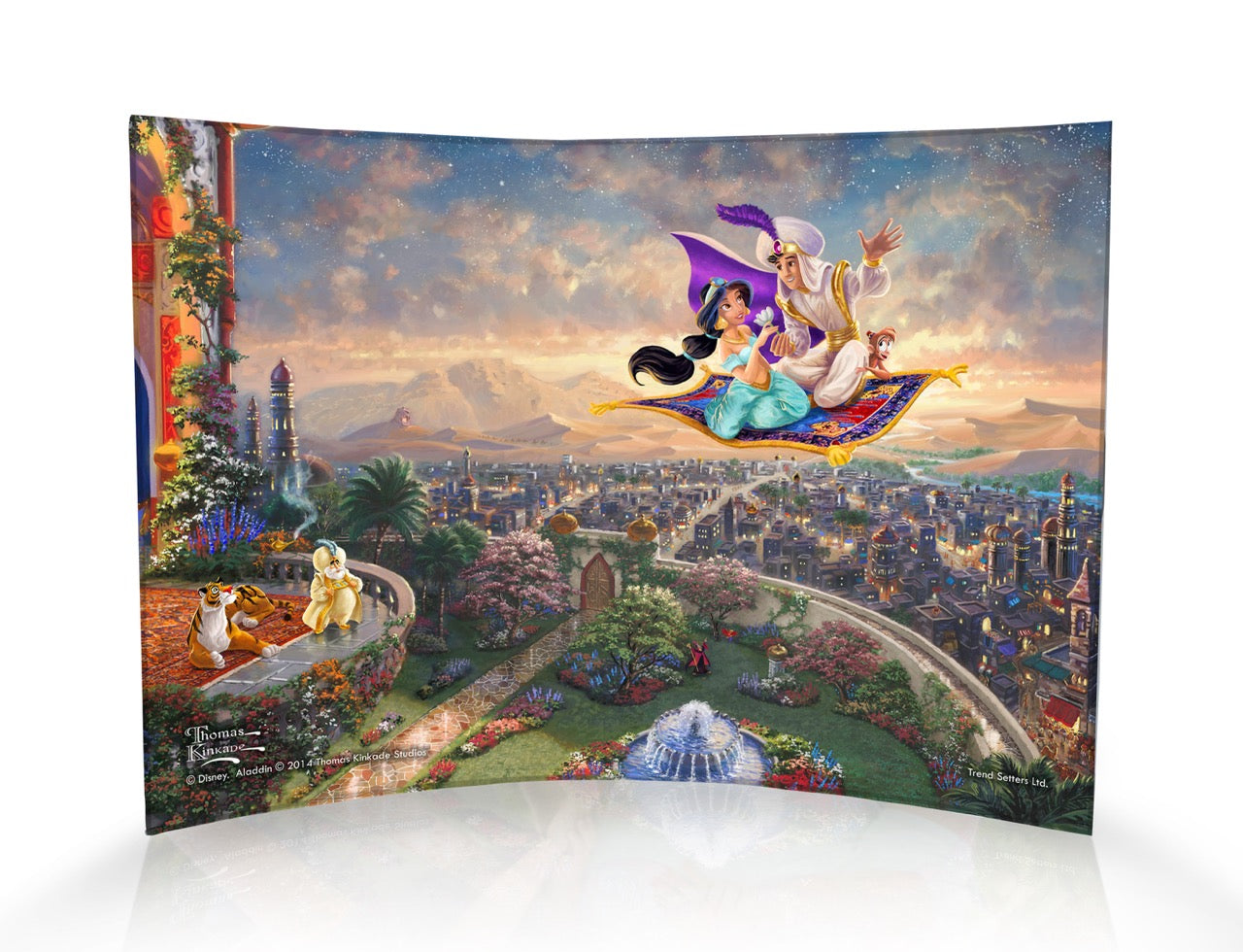 Disney (Aladdin) 10” x 7” Curved Acrylic Print ACP1007CUR089