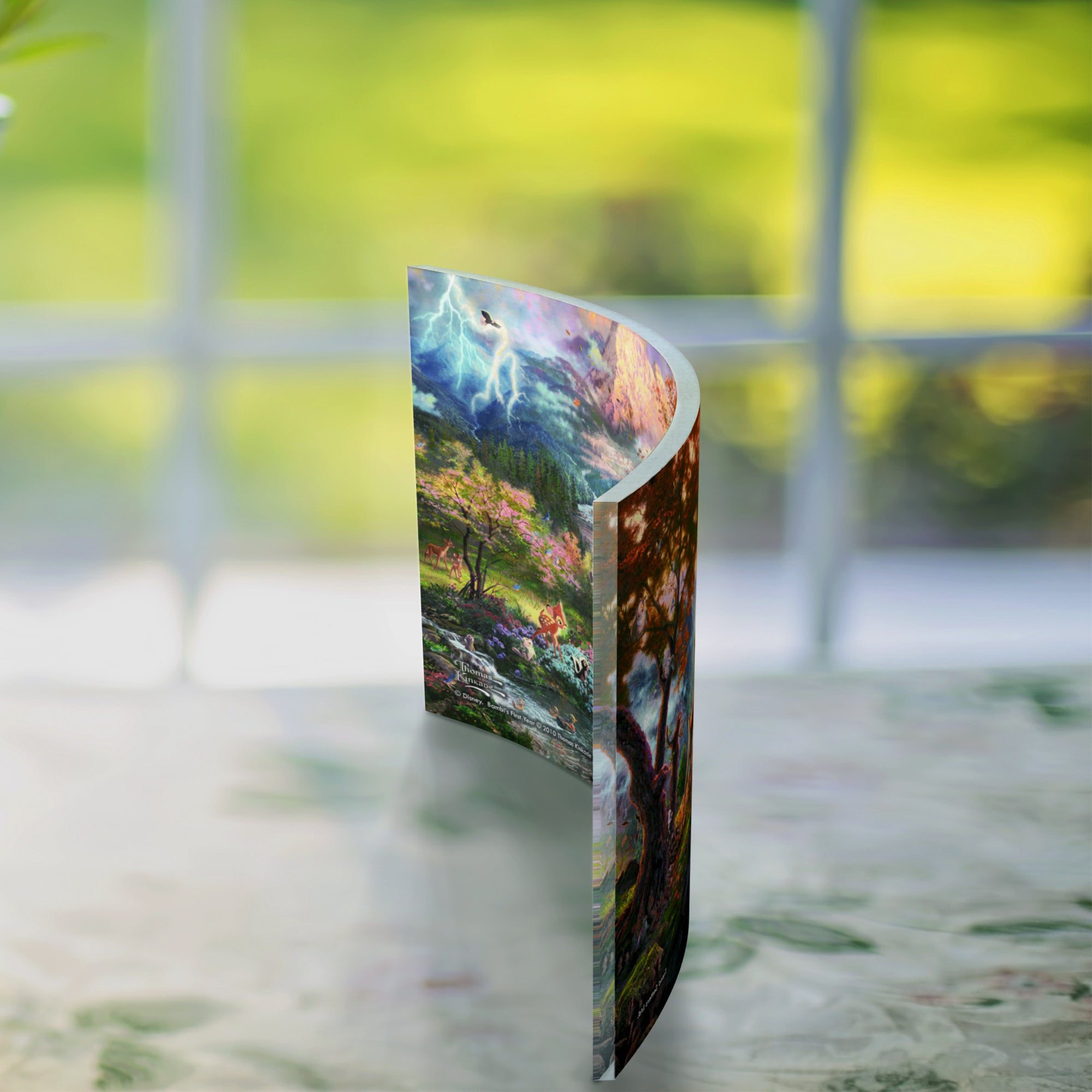 Disney (Bambis First Year) 10" x 7" Curved Acrylic Print ACP1007CUR090