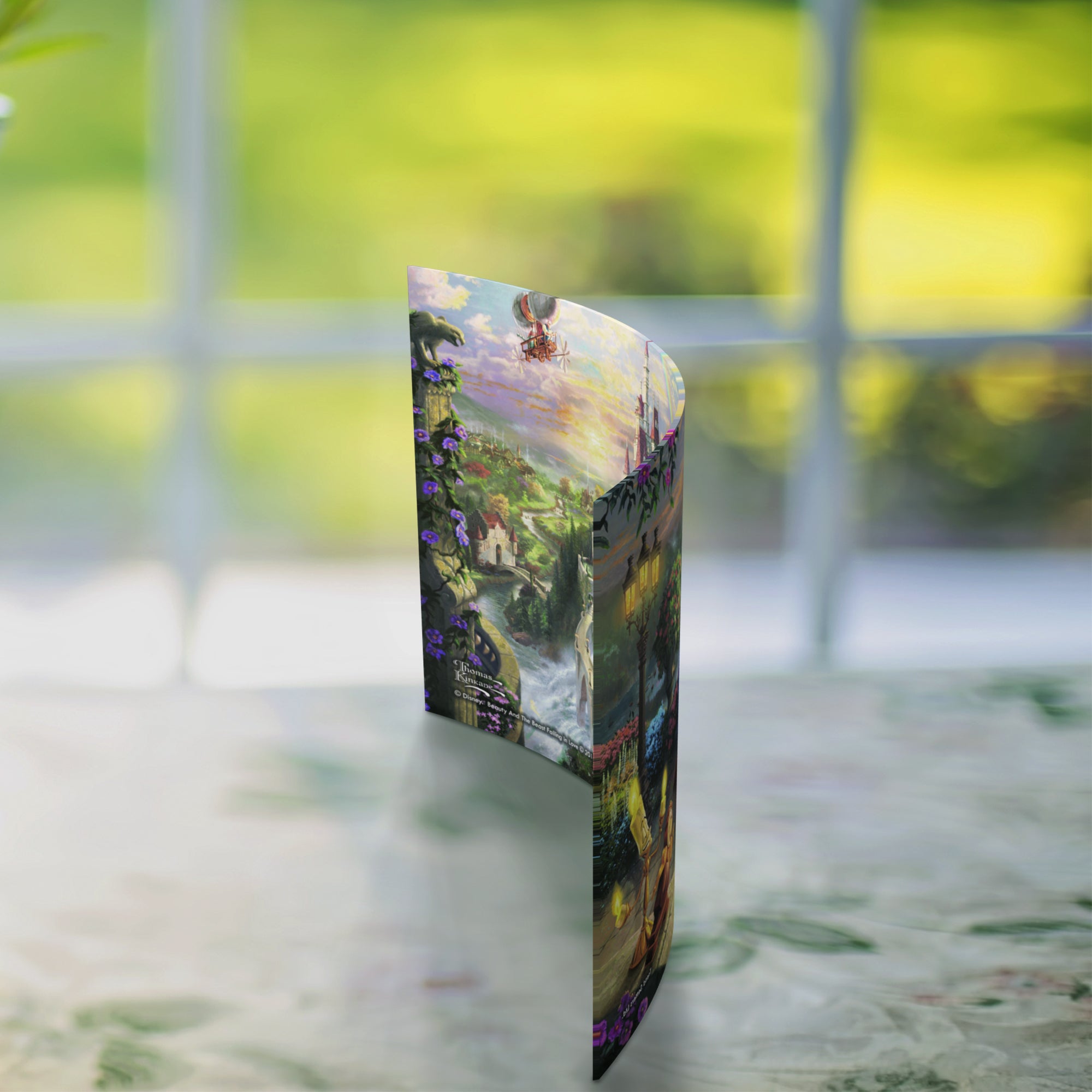 Disney (Beauty And The Beast Falling in Love) 10" x 7" Curved Acrylic Print ACP1007CUR091