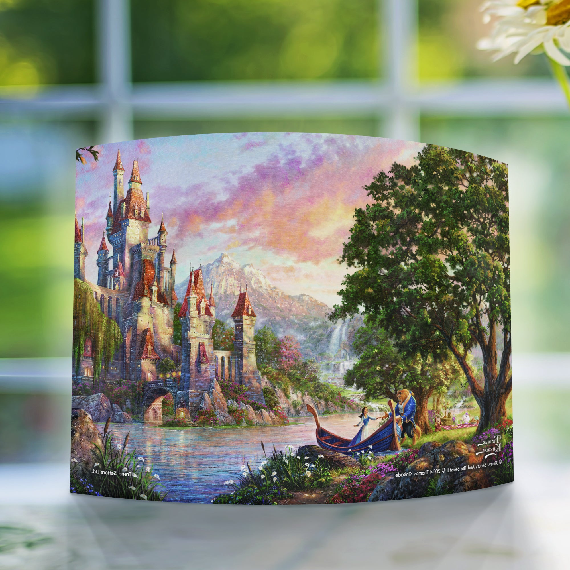 Disney (Beauty And The Beast II) 10" x 7" Curved Acrylic Print ACP1007CUR092