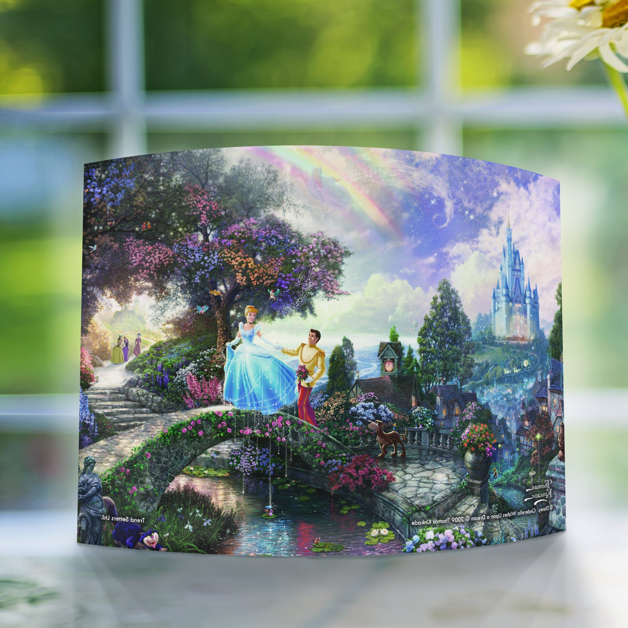 Disney (Cinderella Wishes Upon a Dream) 10" x 7" Curved Acrylic Print ACP1007CUR093