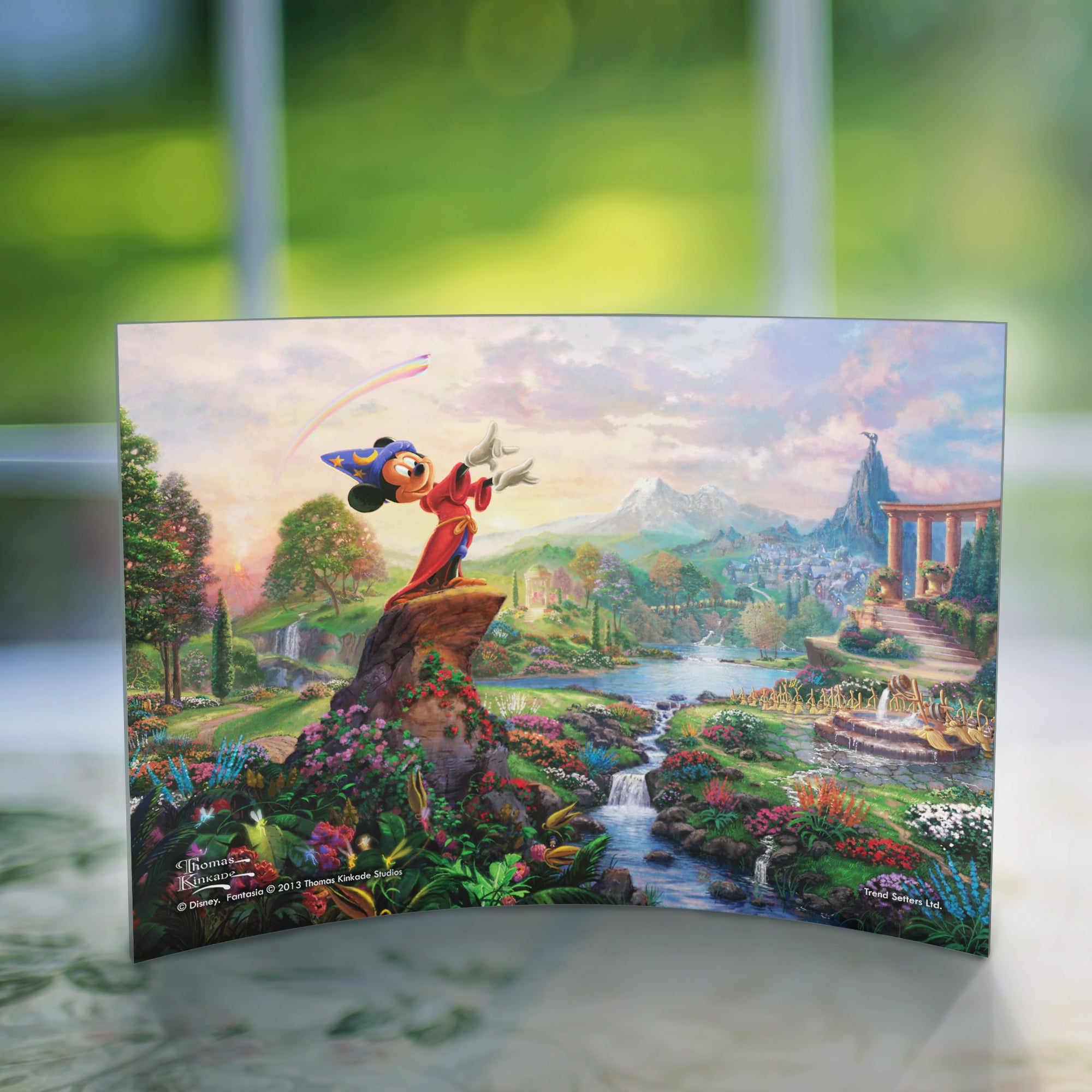 Disney (Fantasia) 10" x 7" Curved Acrylic Print ACP1007CUR095