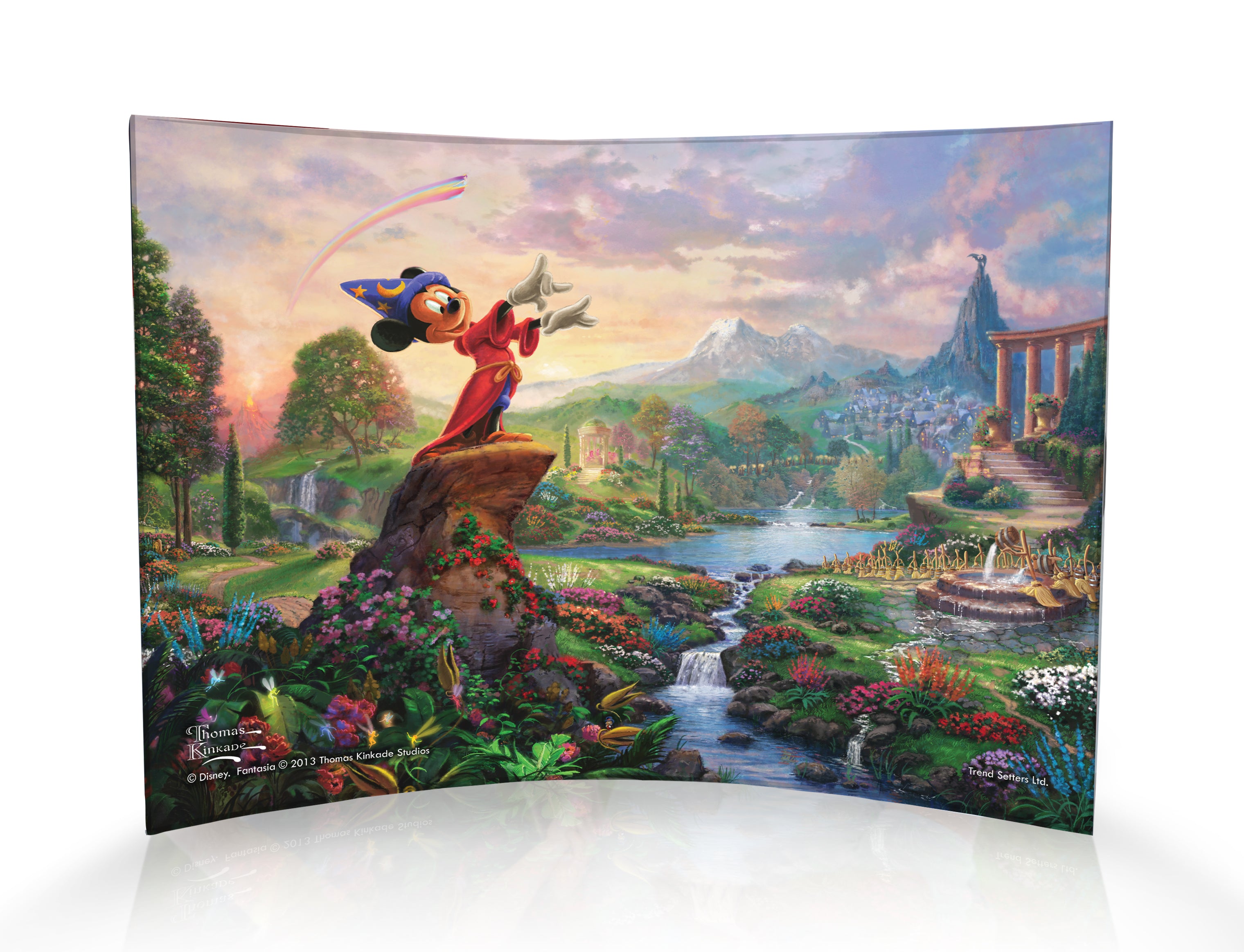 Disney (Fantasia) 10" x 7" Curved Acrylic Print ACP1007CUR095