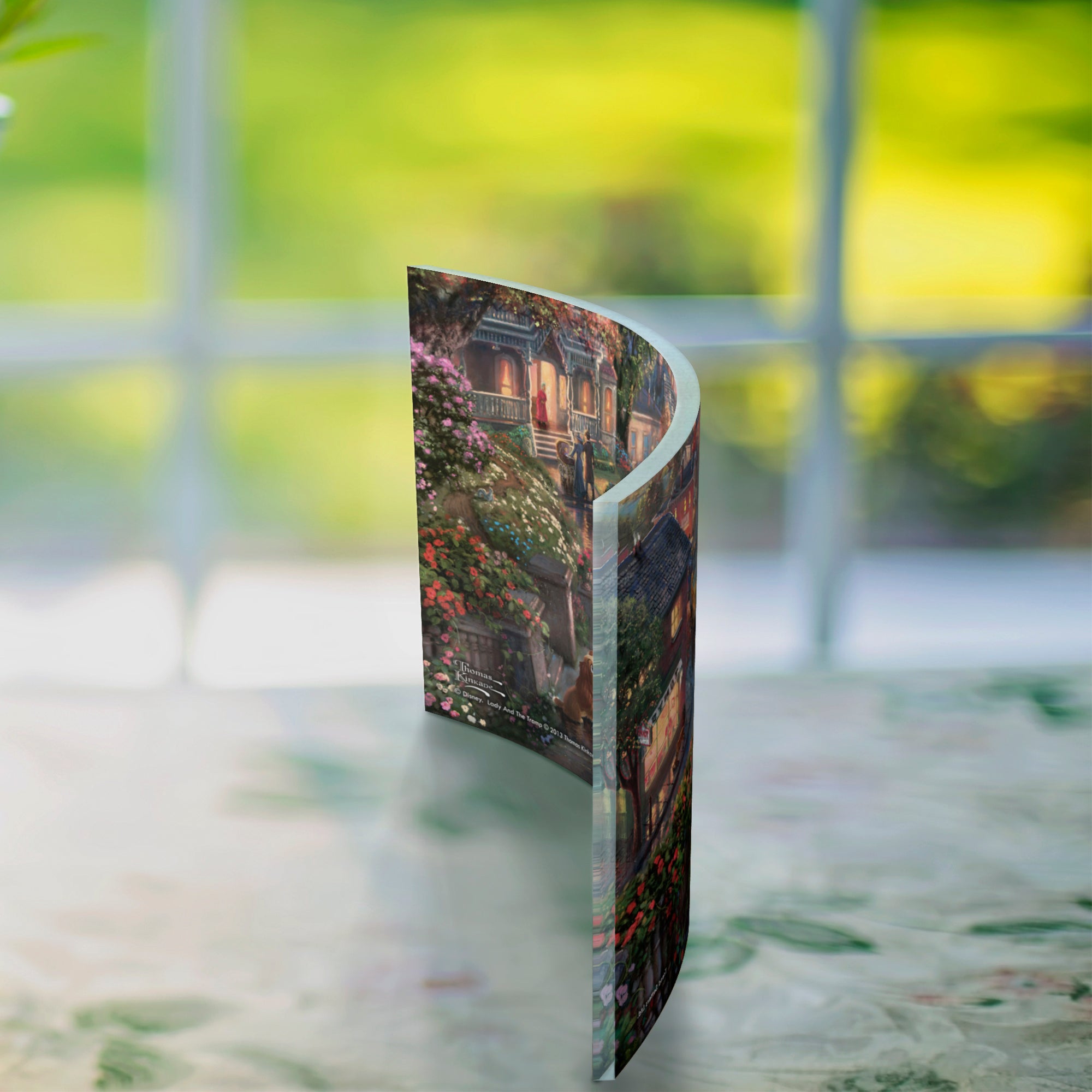 Disney (Lady And The Tramp) 10" x 7" Curved Acrylic Print ACP1007CUR098