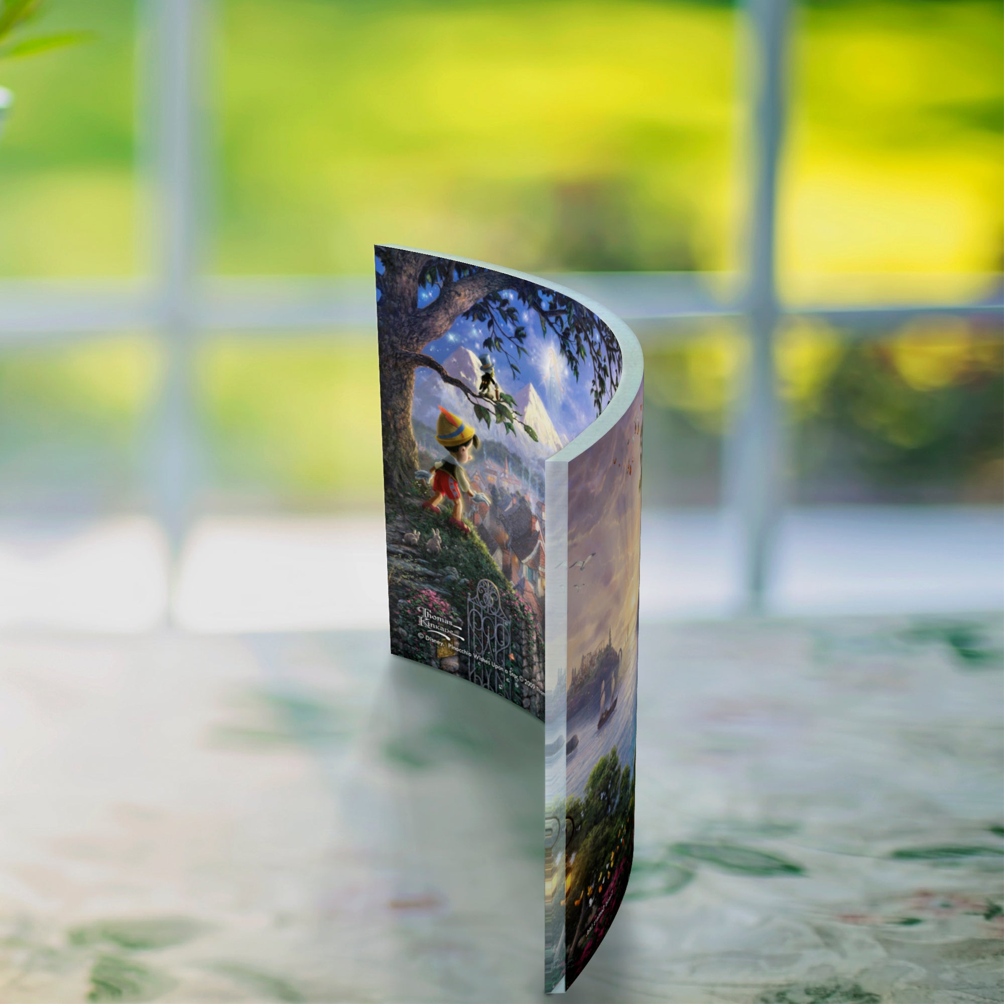 Disney (Pinocchio Wishes Upon a Star) 10" x 7" Curved Acrylic Print ACP1007CUR099