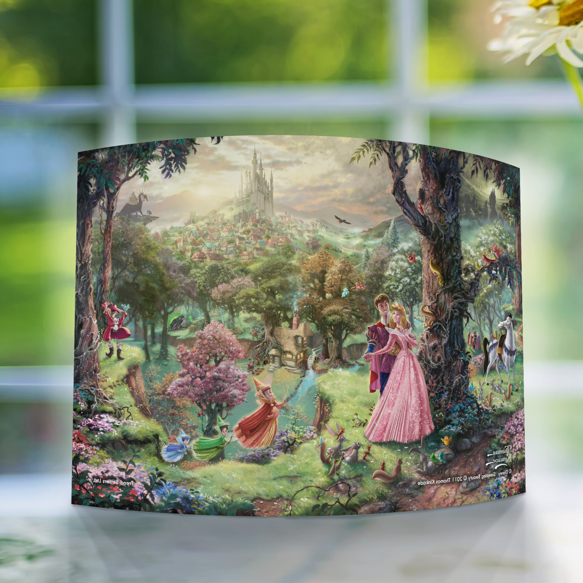 Disney (Sleeping Beauty ) 10" x 7" Curved Acrylic Print ACP1007CUR101