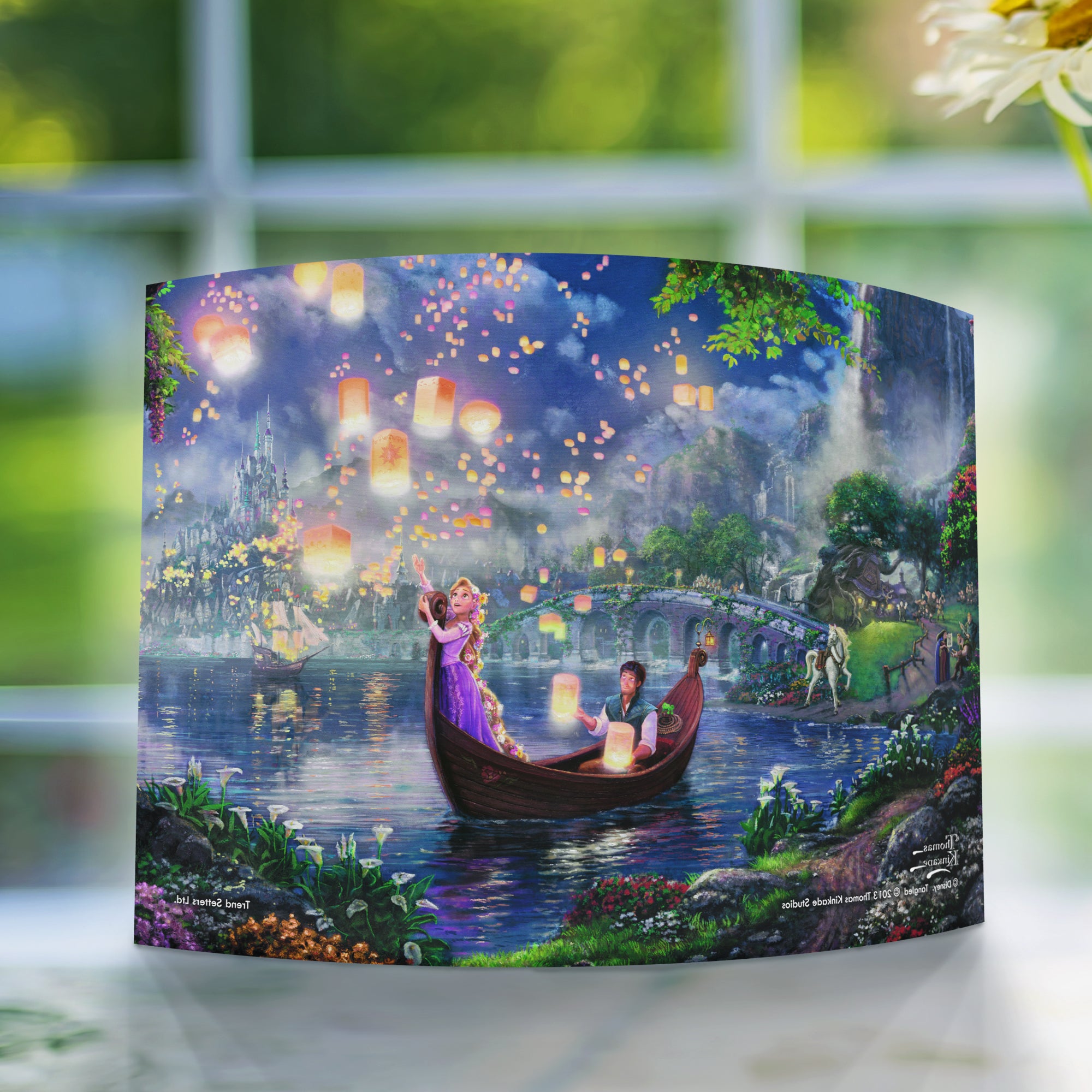 Disney (Tangled) 10" x 7" Curved Acrylic Print ACP1007CUR104