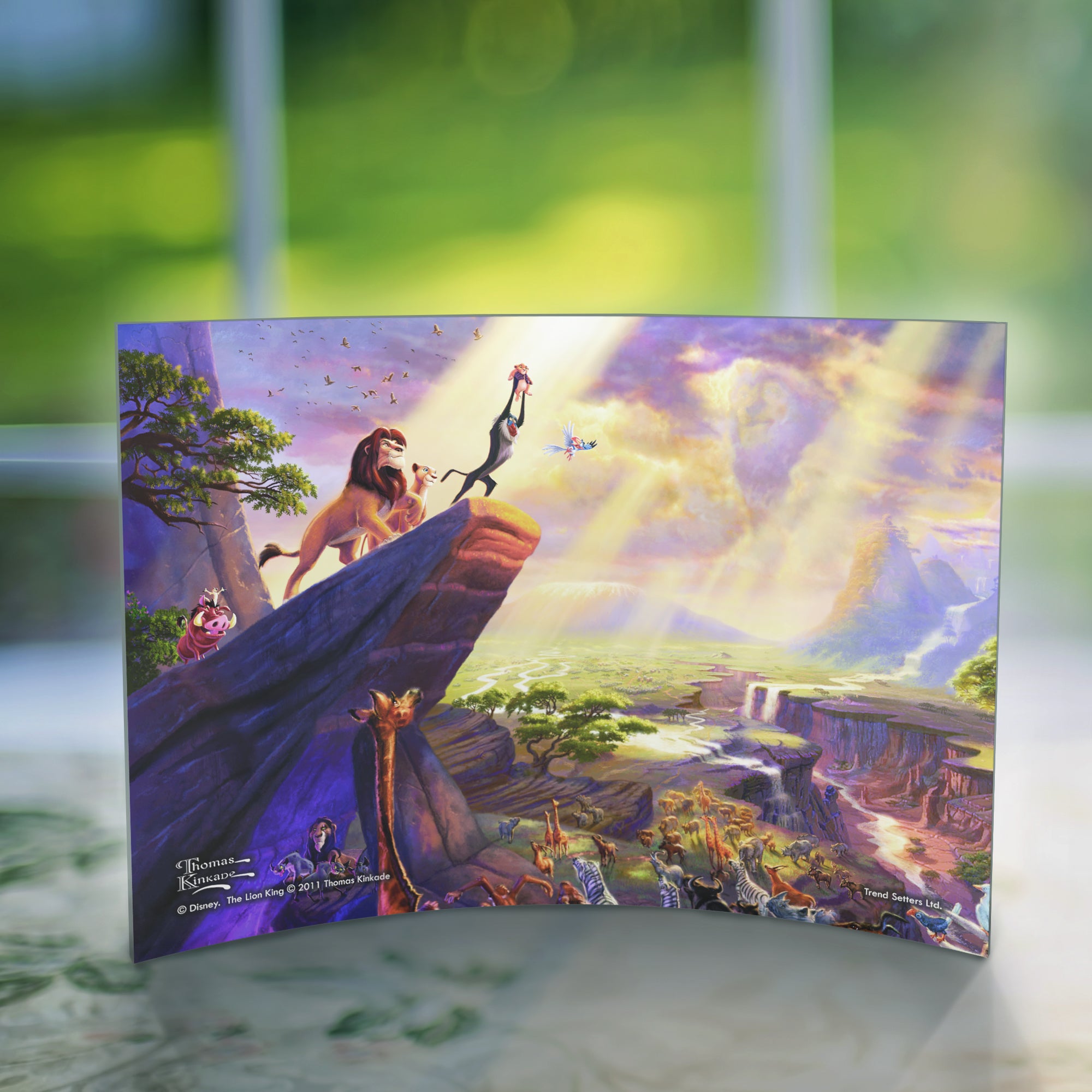 Disney (The Lion King) 10" x 7" Curved Acrylic Print ACP1007CUR106