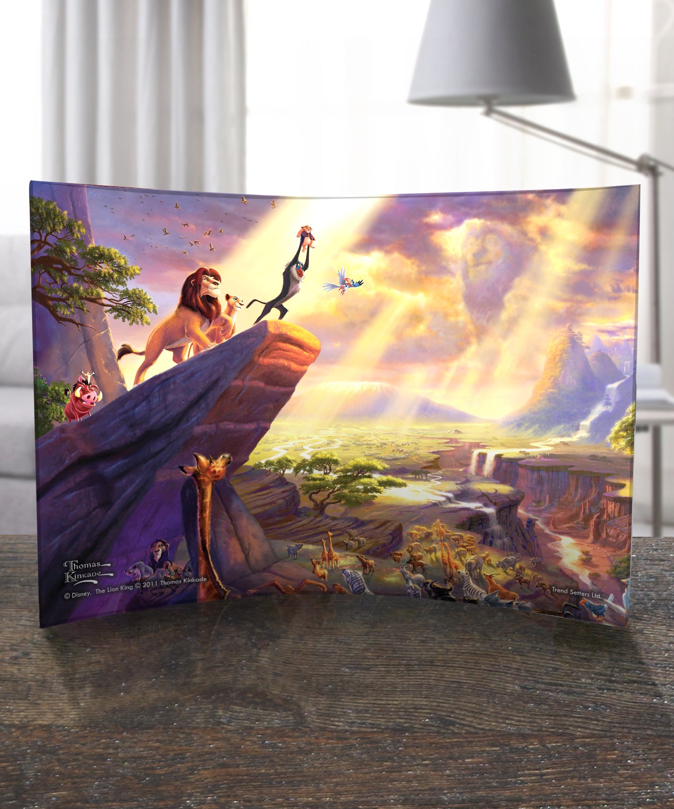 Disney (The Lion King) 10" x 7" Curved Acrylic Print ACP1007CUR106