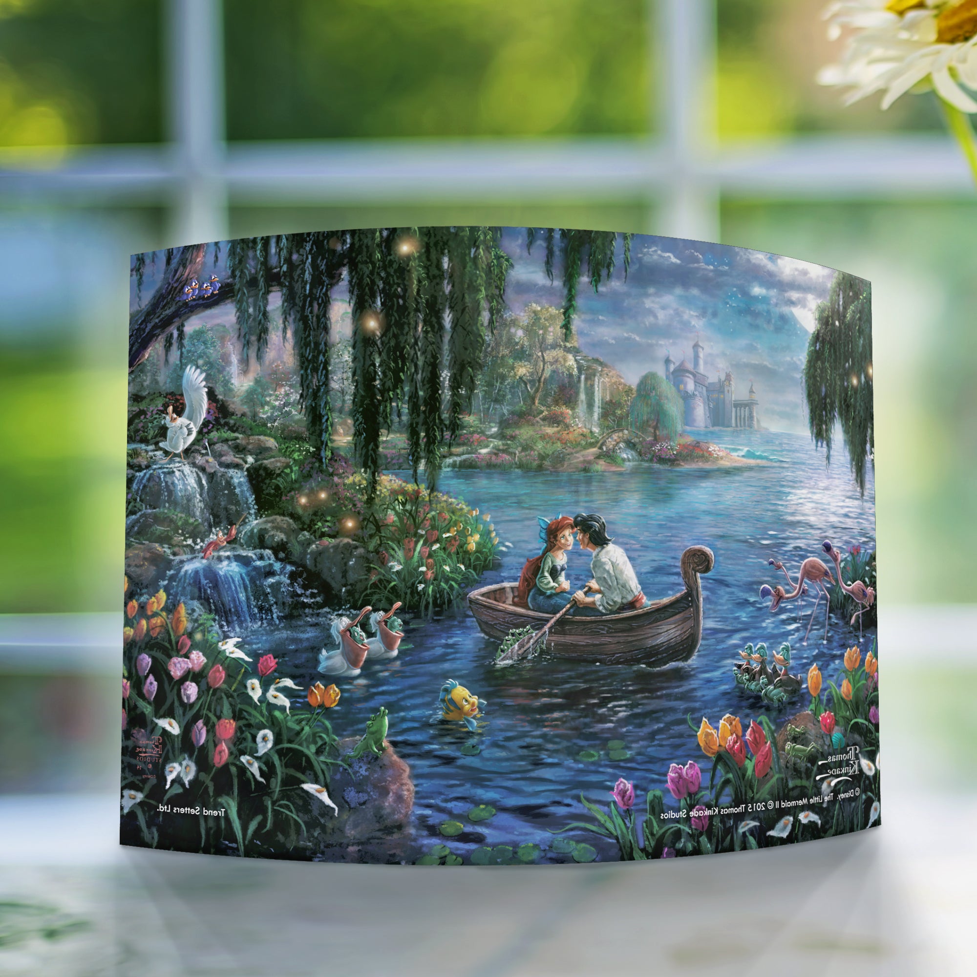 Disney (The Little Mermaid II) 10" x 7" Curved Acrylic Print ACP1007CUR107