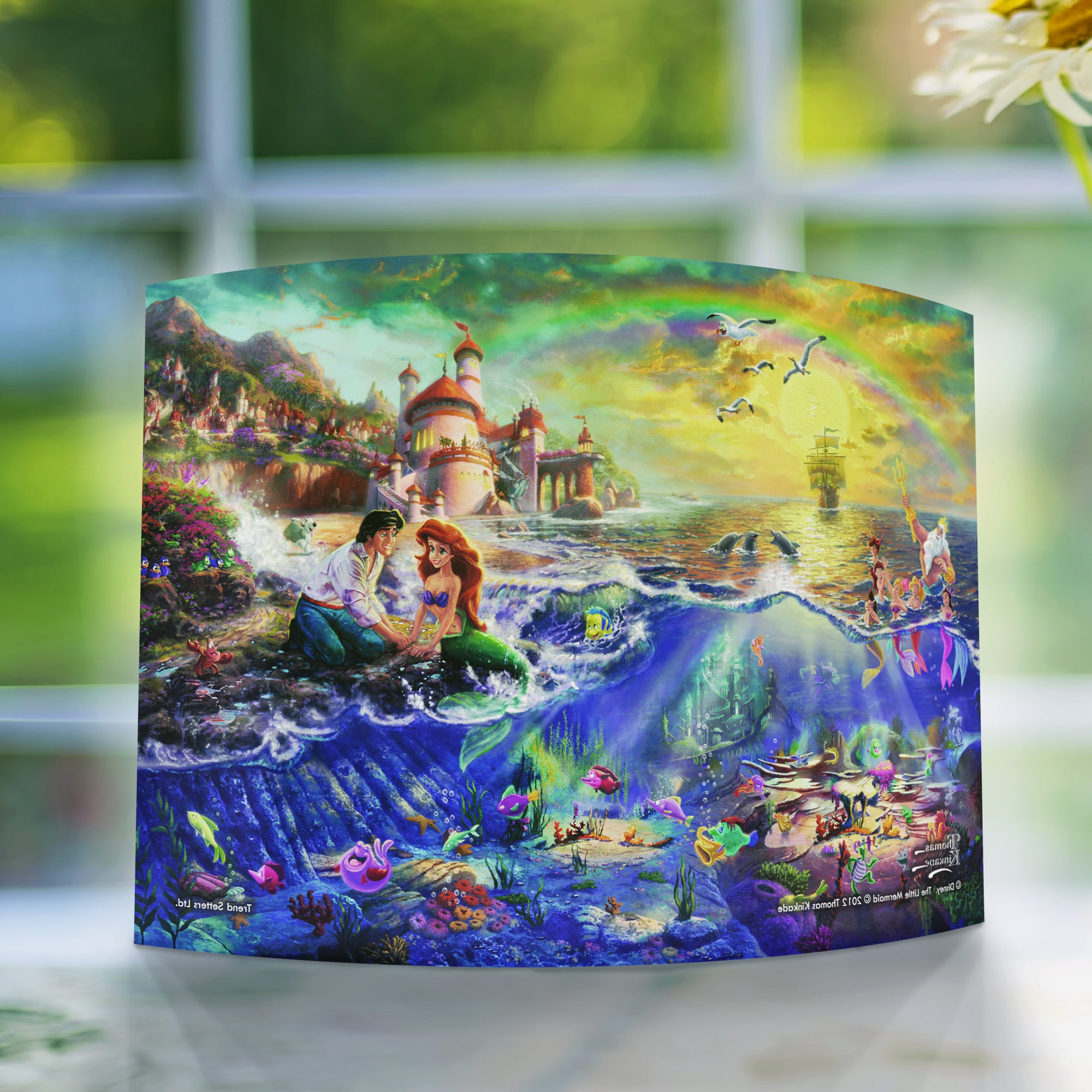 Disney (The Little Mermaid) 10" x 7" Curved Acrylic Print ACP1007CUR108
