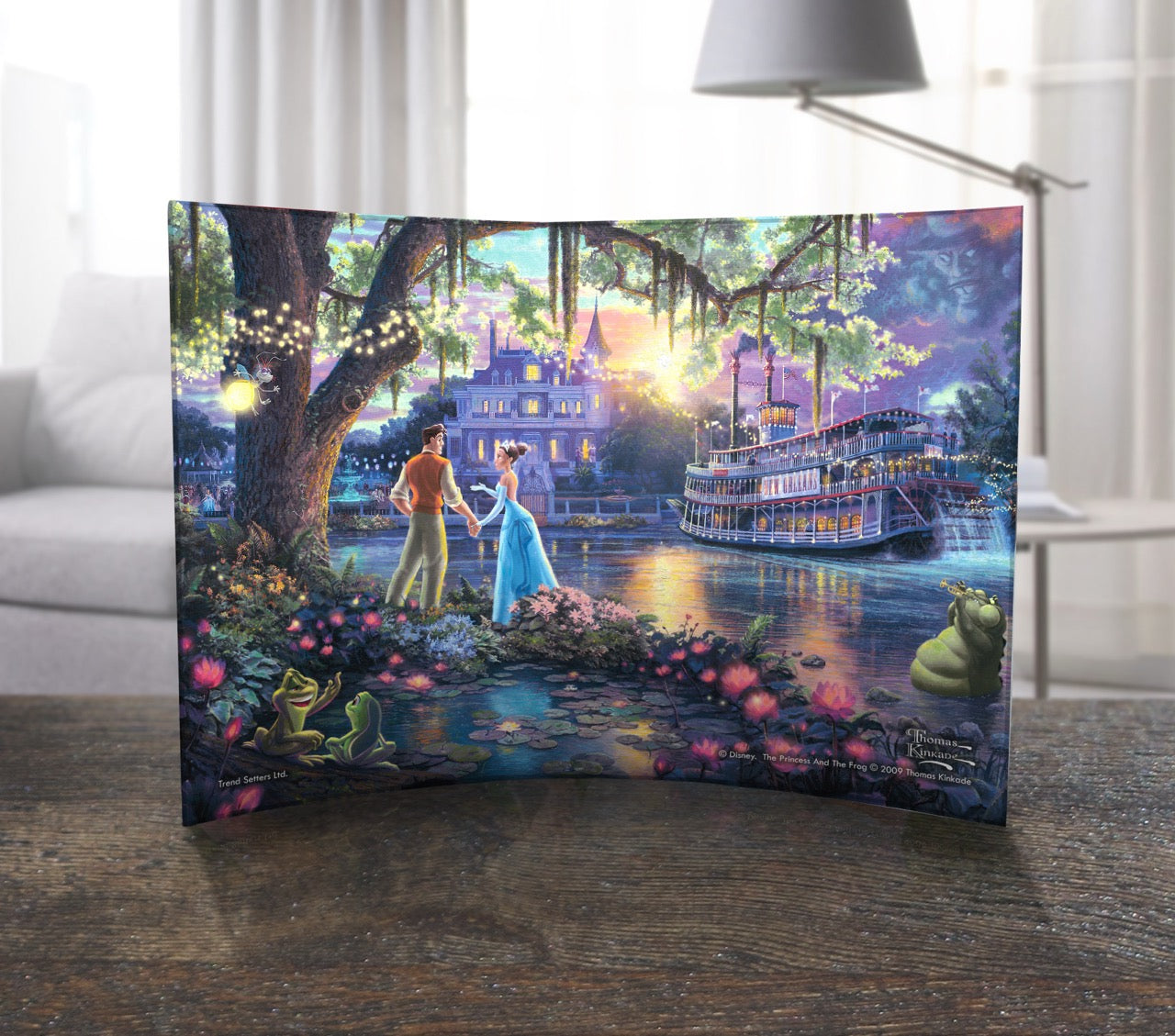 Disney (The Princess and the Frog) 10” x 7” Curved Acrylic Print ACP1007CUR110