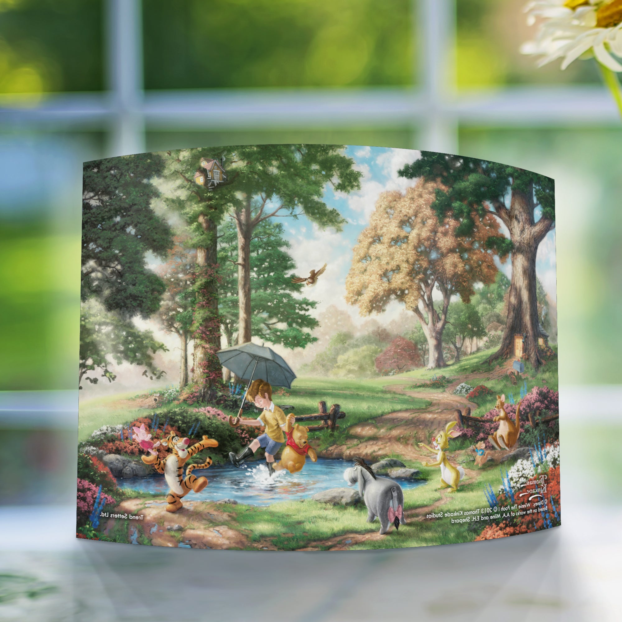 Disney (Winnie The Pooh I) 10" x 7" Curved Acrylic Print ACP1007CUR112