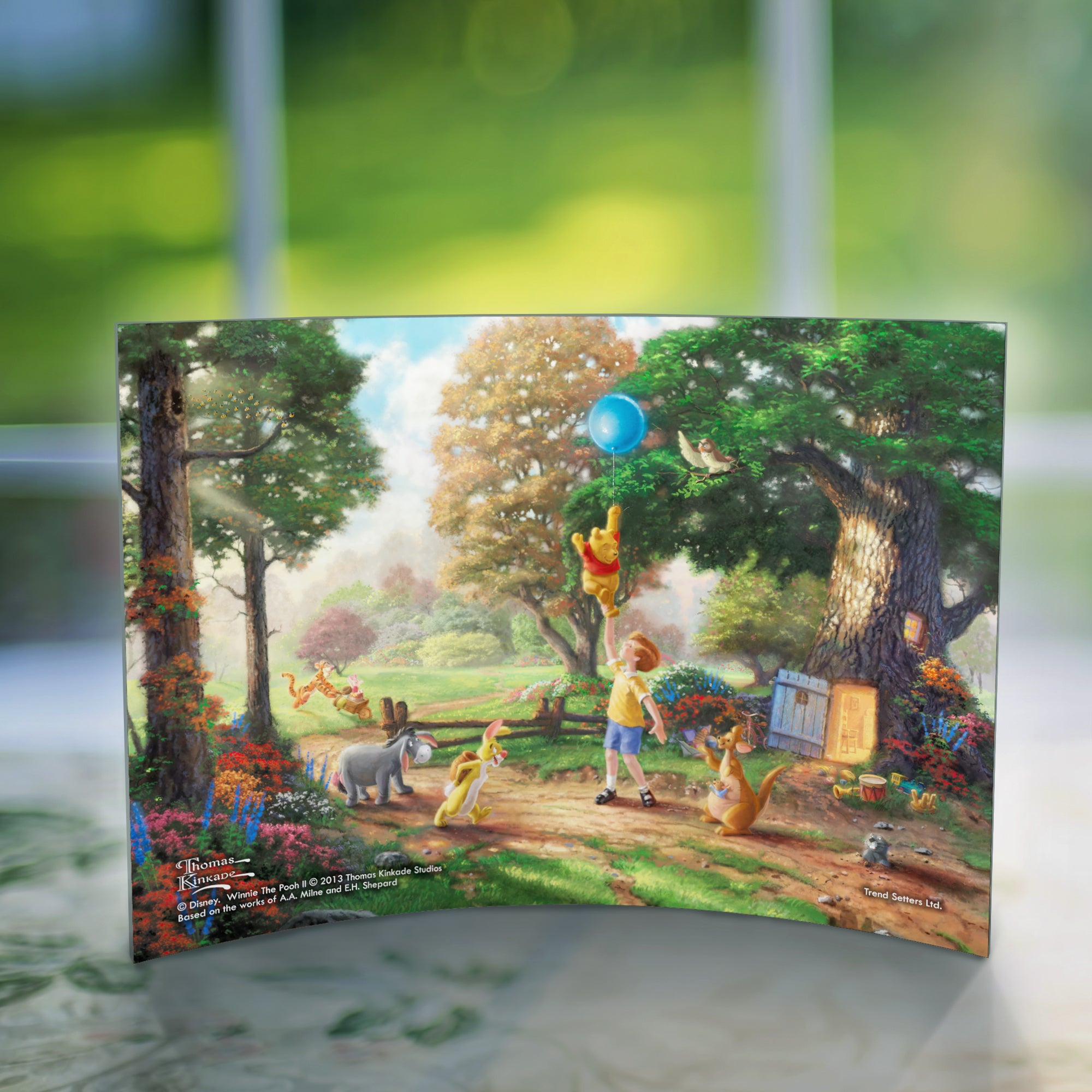 Disney (Winnie The Pooh II) 10" x 7" Curved Acrylic Print ACP1007CUR113