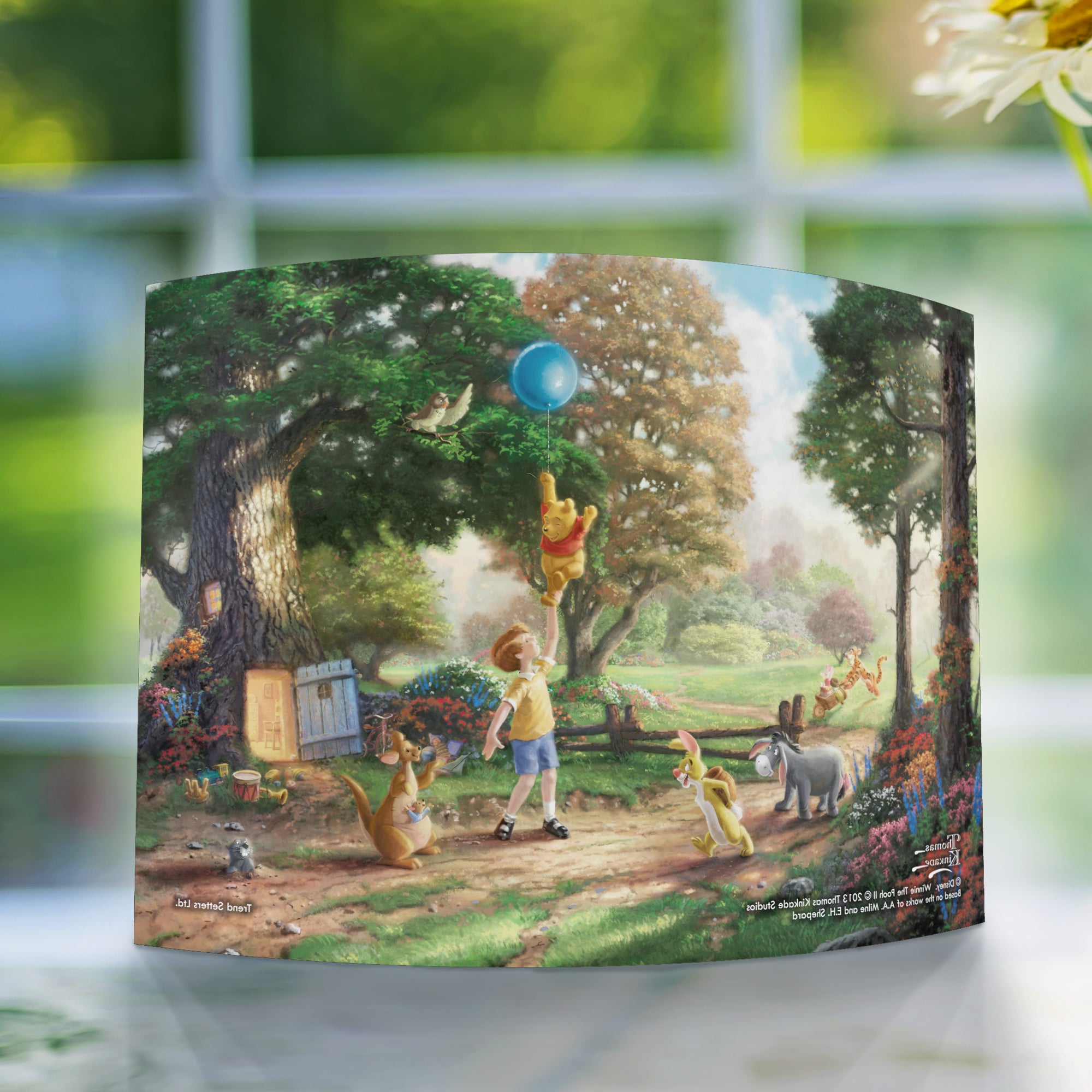 Disney (Winnie The Pooh II) 10" x 7" Curved Acrylic Print ACP1007CUR113