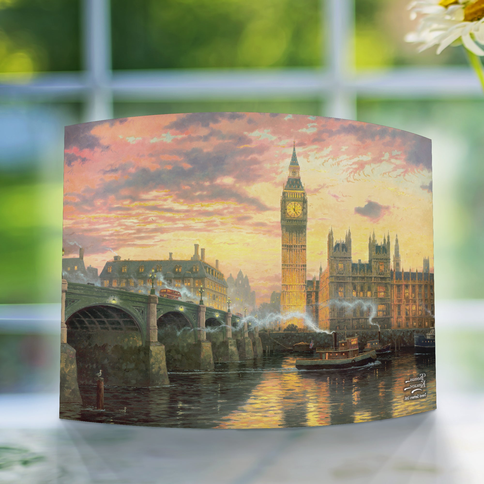 Thomas Kinkade Studios (London) 10" x 7" Curved Acrylic Print ACP1007CUR121