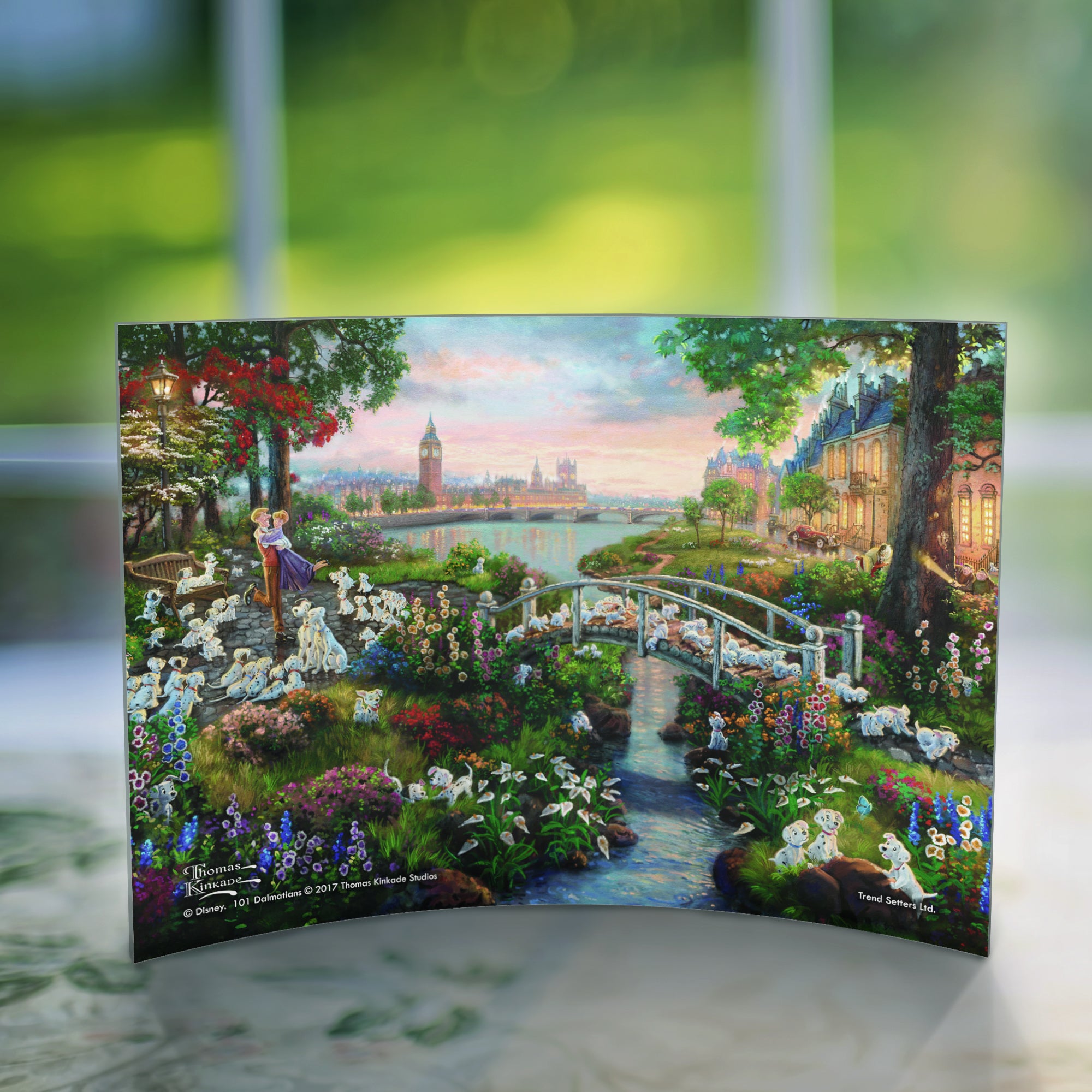 Disney (101 Dalmatians) 10" x 7" Curved Acrylic Print ACP1007CUR134