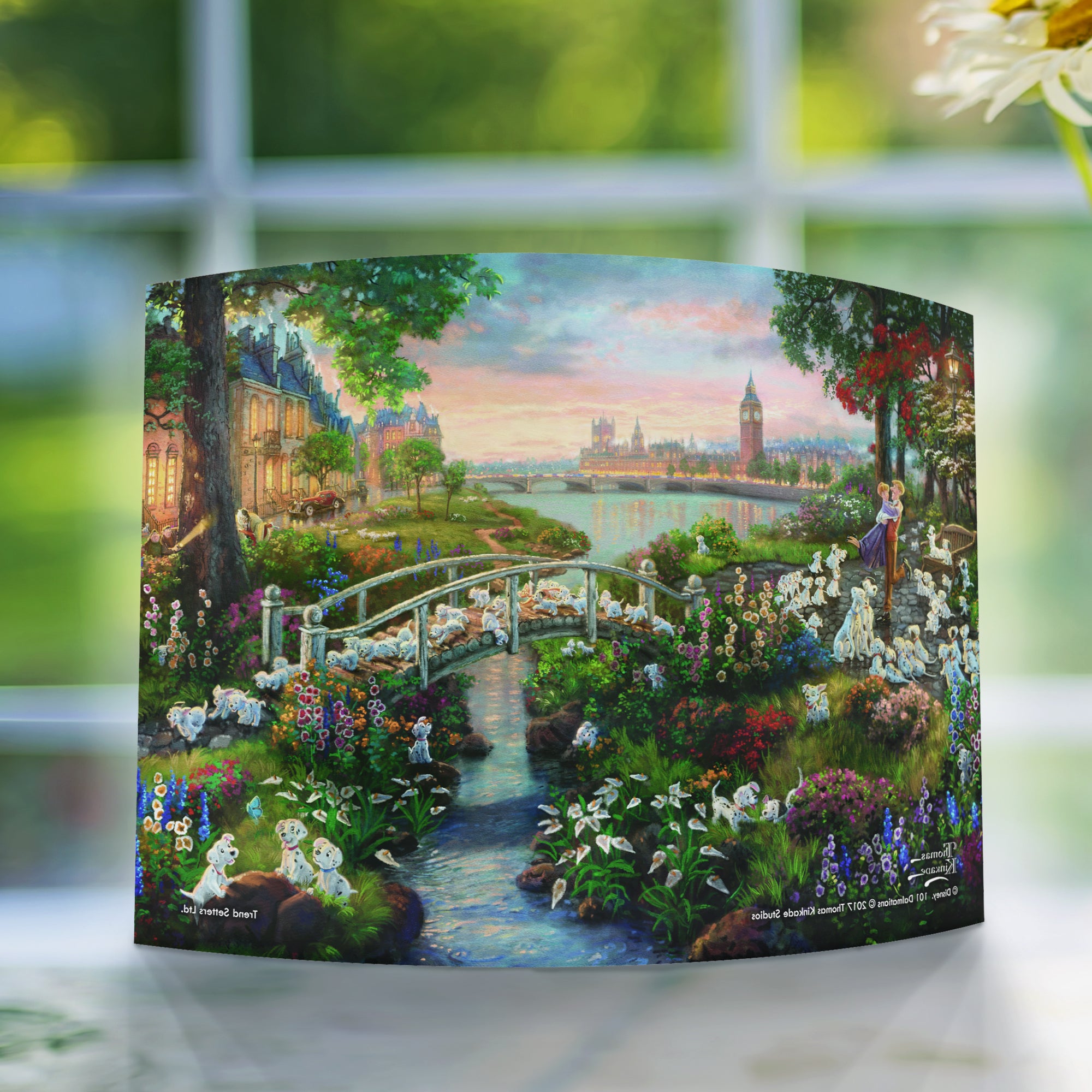 Disney (101 Dalmatians) 10" x 7" Curved Acrylic Print ACP1007CUR134