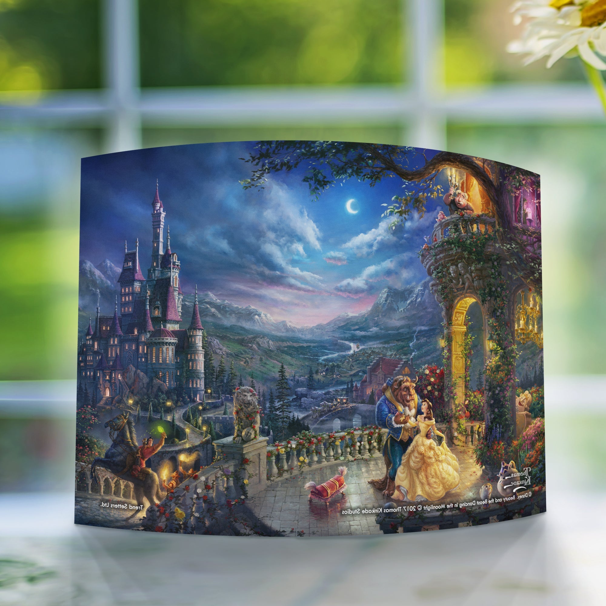 Disney (Beauty And The Beast) 10" x 7" Curved Acrylic Print ACP1007CUR147