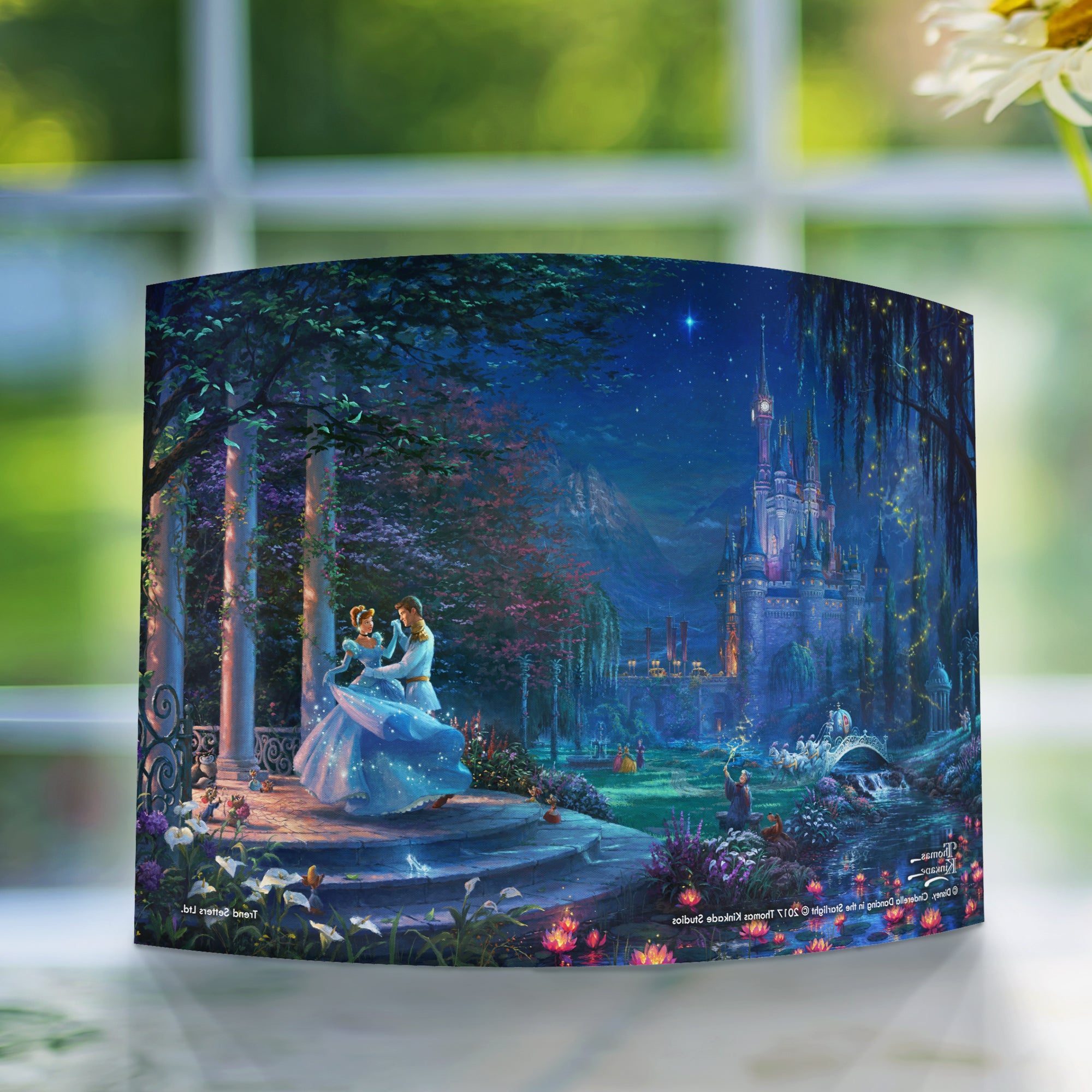 Disney (Cinderella Dancing in the Starlight) 10" x 7" Curved Acrylic Print ACP1007CUR164