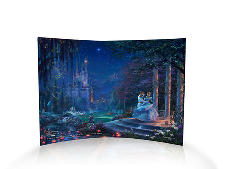 Disney (Cinderella Dancing in the Starlight) 10" x 7" Curved Acrylic Print ACP1007CUR164