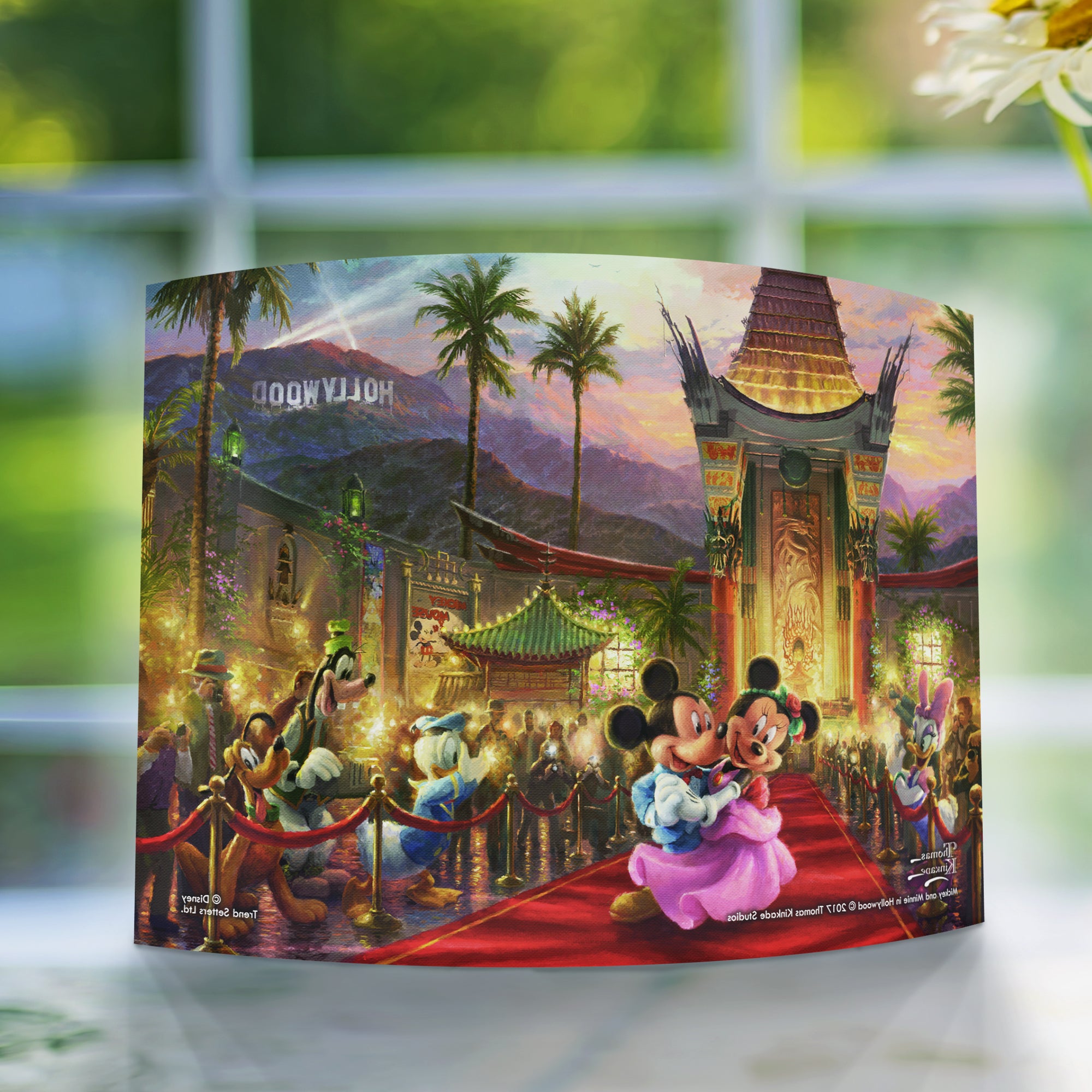 Disney (Mickey and Minnie in Hollywood) 10" x 7" Curved Acrylic Print ACP1007CUR250