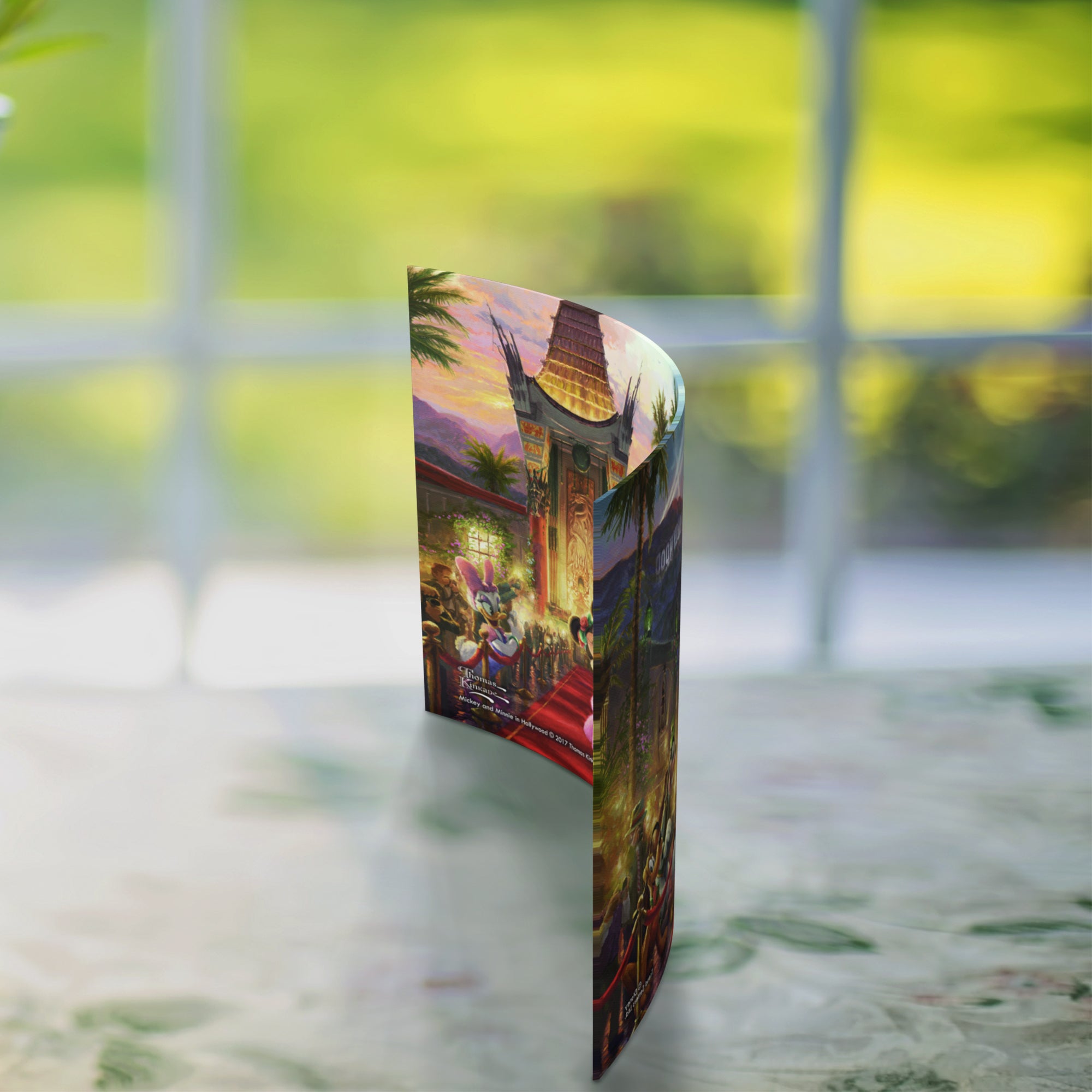 Disney (Mickey and Minnie in Hollywood) 10" x 7" Curved Acrylic Print ACP1007CUR250