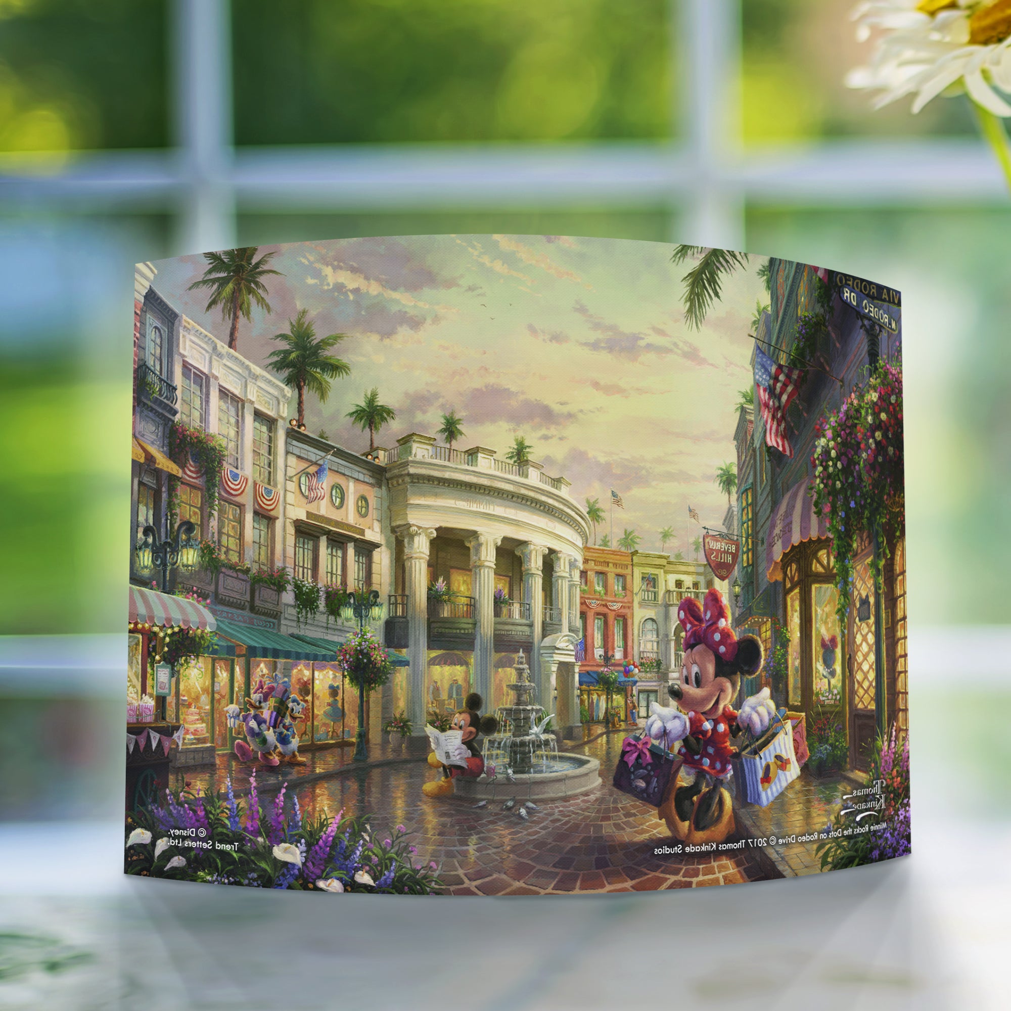 Disney (Minnie Rocks the Dots on Rodeo Drive) 10" x 7" Curved Acrylic Print ACP1007CUR252