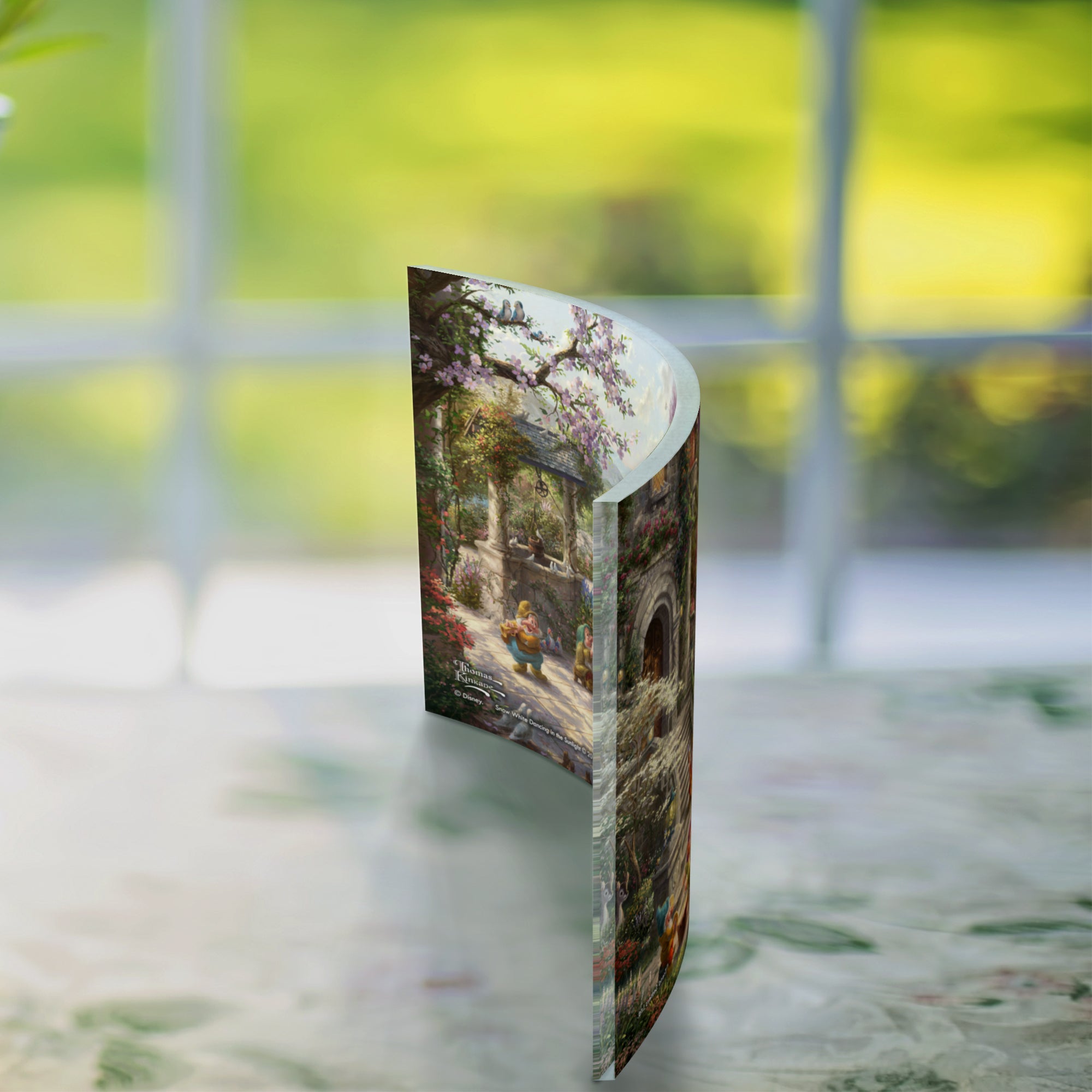 Disney (Snow White Dancing in the Sunlight) 10" x 7" Curved Acrylic Print ACP1007CUR331