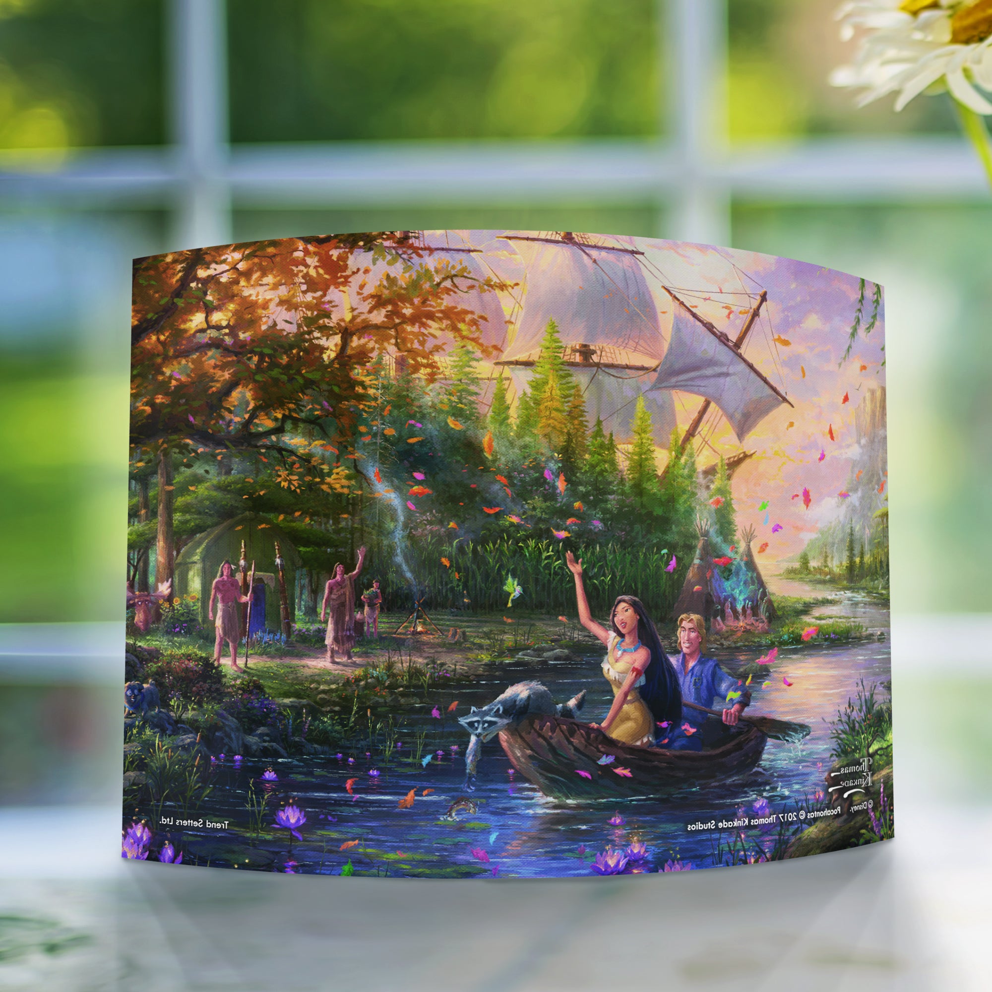 Disney (Pocahontas) 10" x 7" Curved Acrylic Print ACP1007CUR332