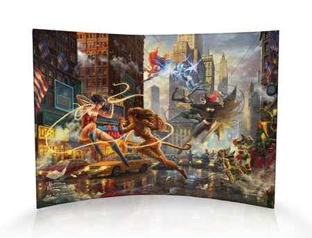 DC Comics (The Women of DC) 10 x 7 Curved Acrylic Print  Thomas Kinkade Studios Art ACP1007CUR371