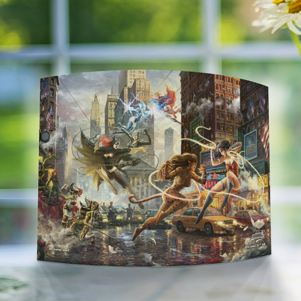 DC Comics (The Women of DC) 10 x 7 Curved Acrylic Print  Thomas Kinkade Studios Art ACP1007CUR371